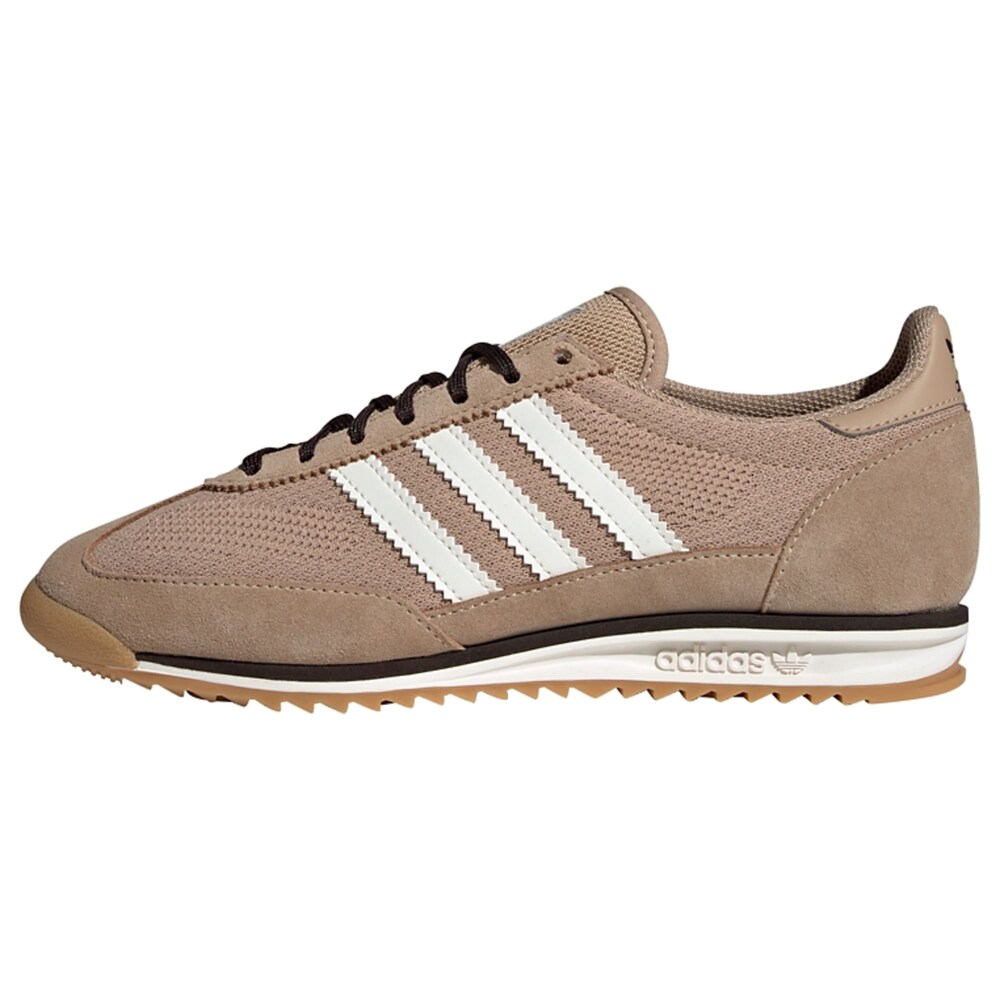 ADIDAS ORIGINALS Sneaker 'SL 72 OG' Damen Größe 40.5/41 dunkelbeige / weiß