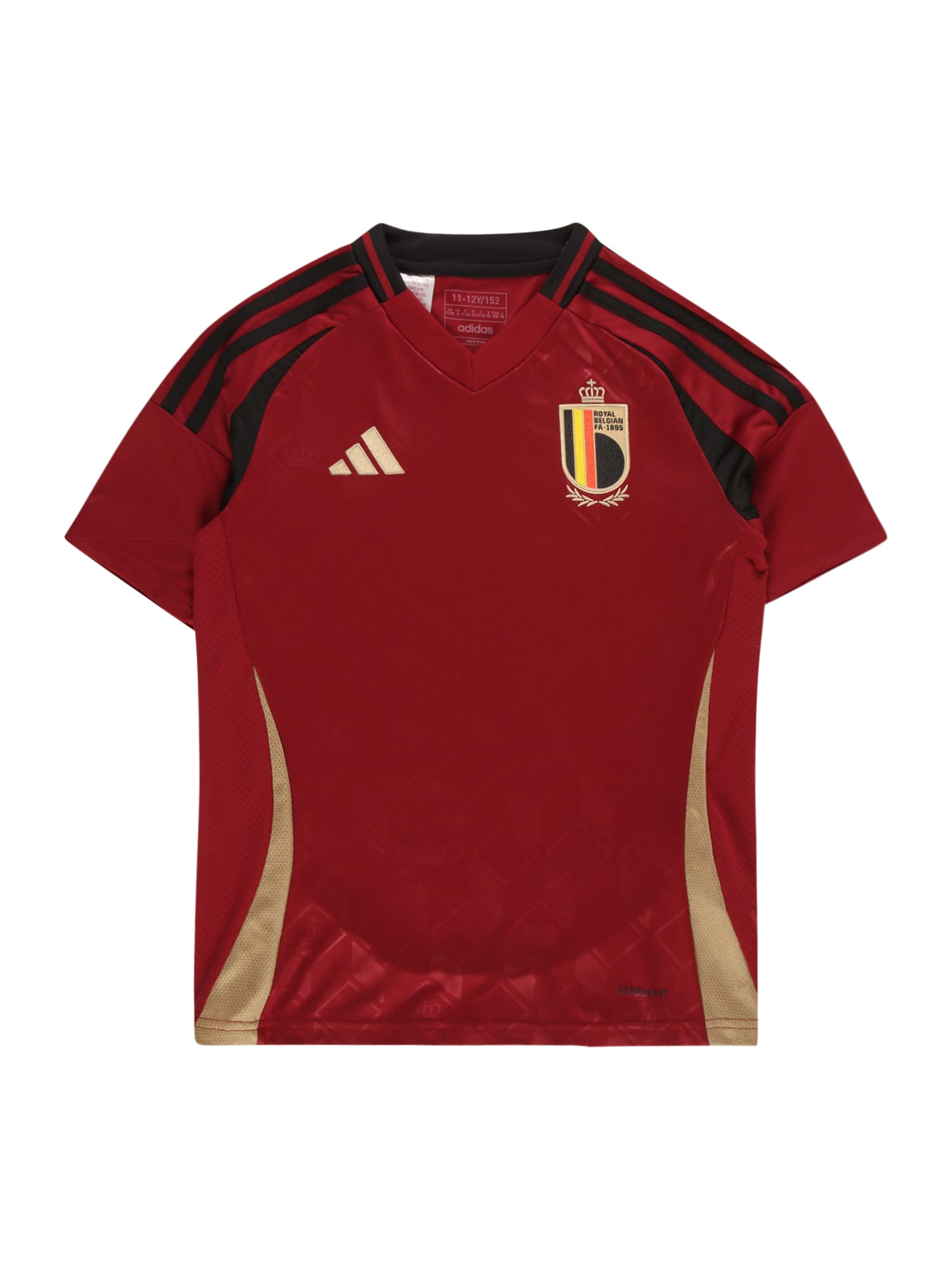 ADIDAS PERFORMANCE Tricou funcțional Belgium 24 Home bej / galben / roșu / negru