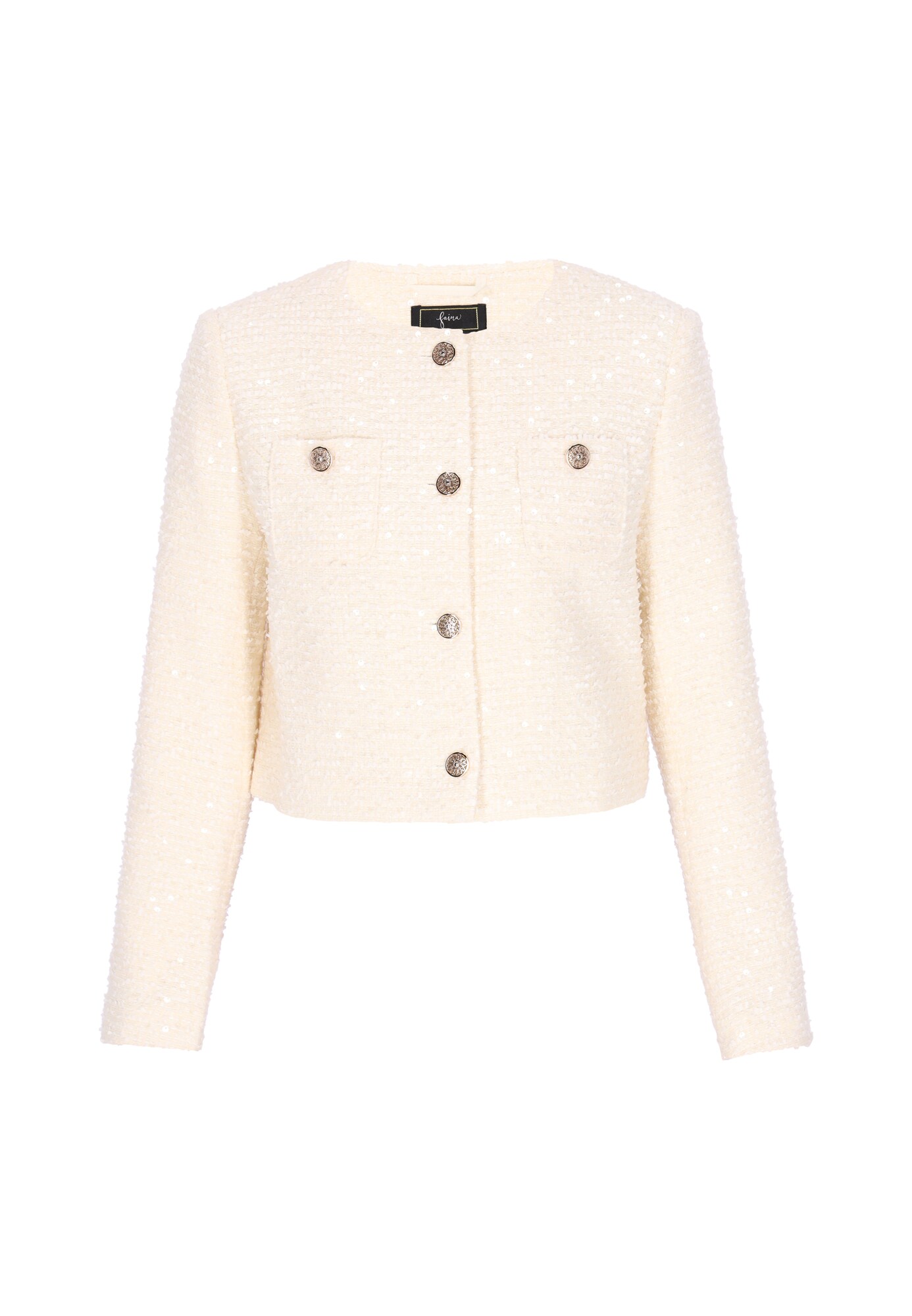 Faina Blazers 'Festive' Pastelroze / Wolwit