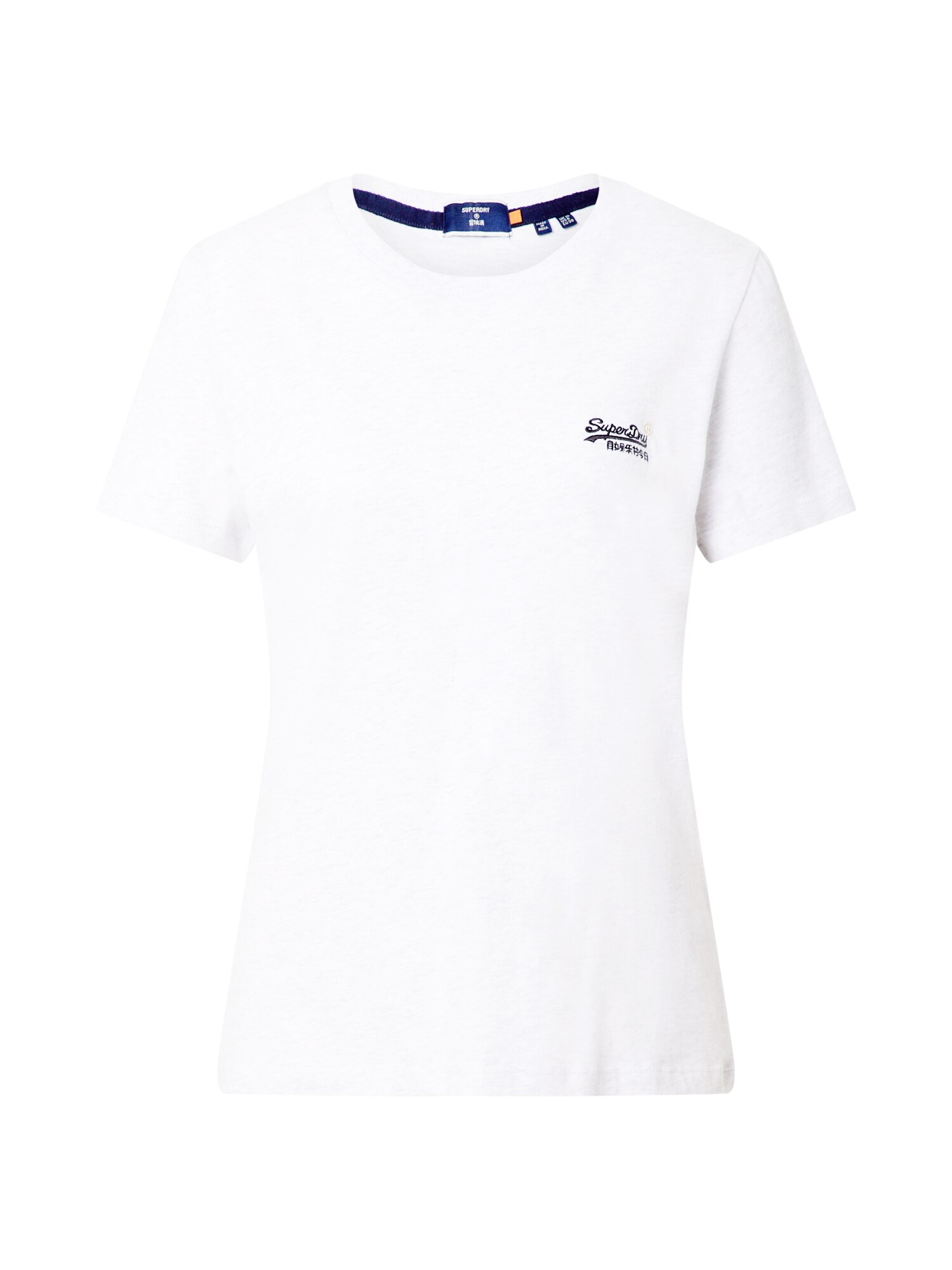 Superdry Marškinėliai  balta / mėlyna