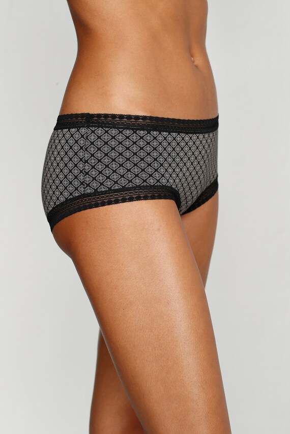 LASCANA, Slip, szürke & fekete, 5 kép a 5 közül