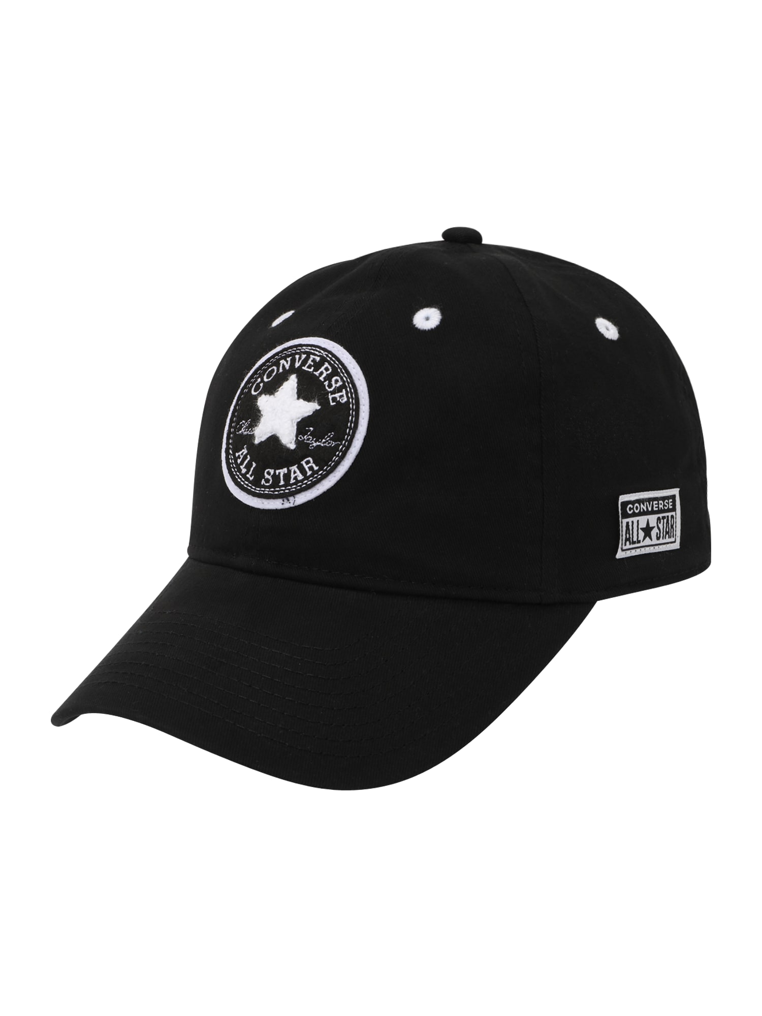 CONVERSE Căciulă CAN RETRO REMIX CURVE BRIM  negru / alb