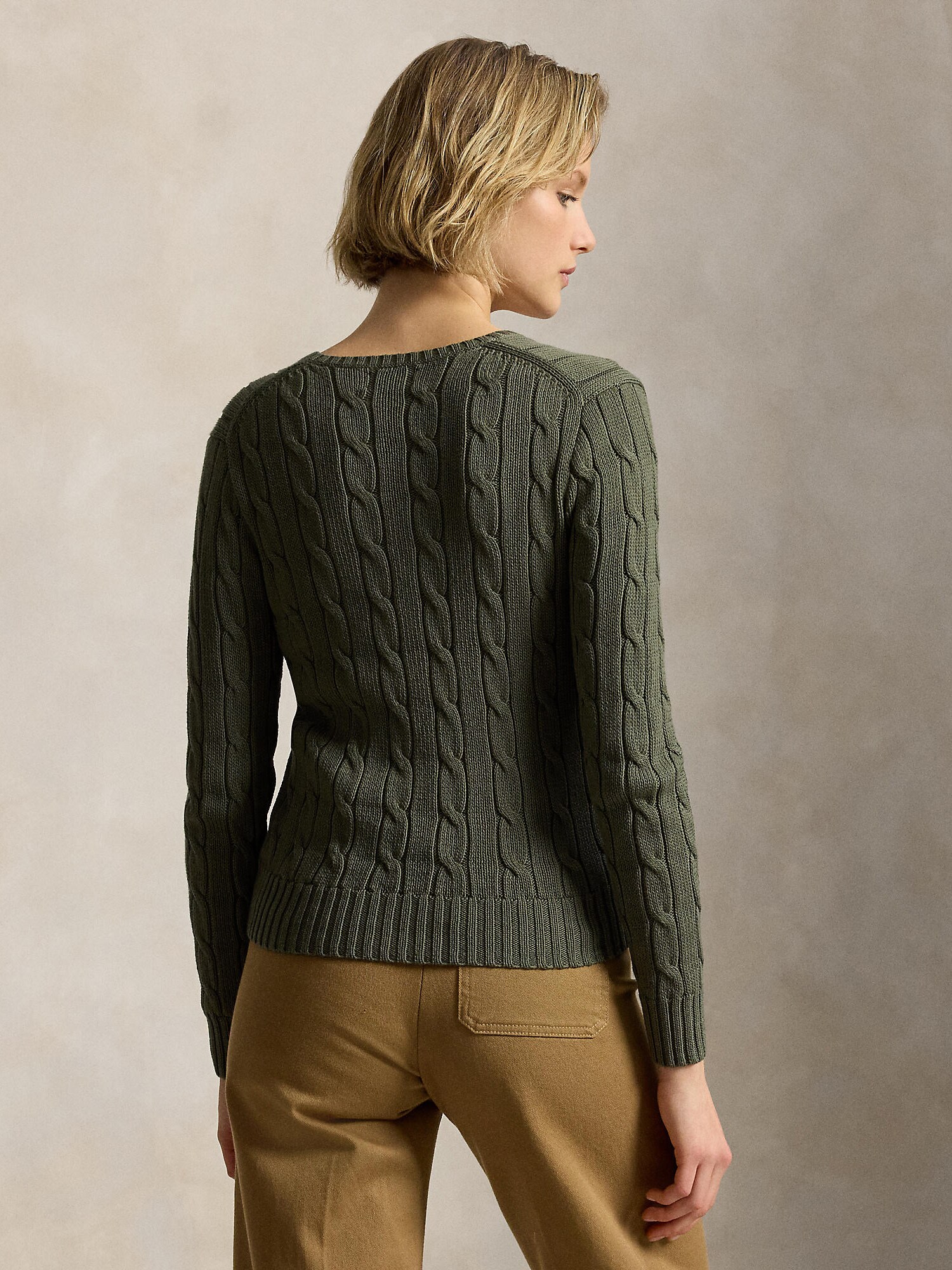 Polo Ralph Lauren Jersey oliva – imagen 7