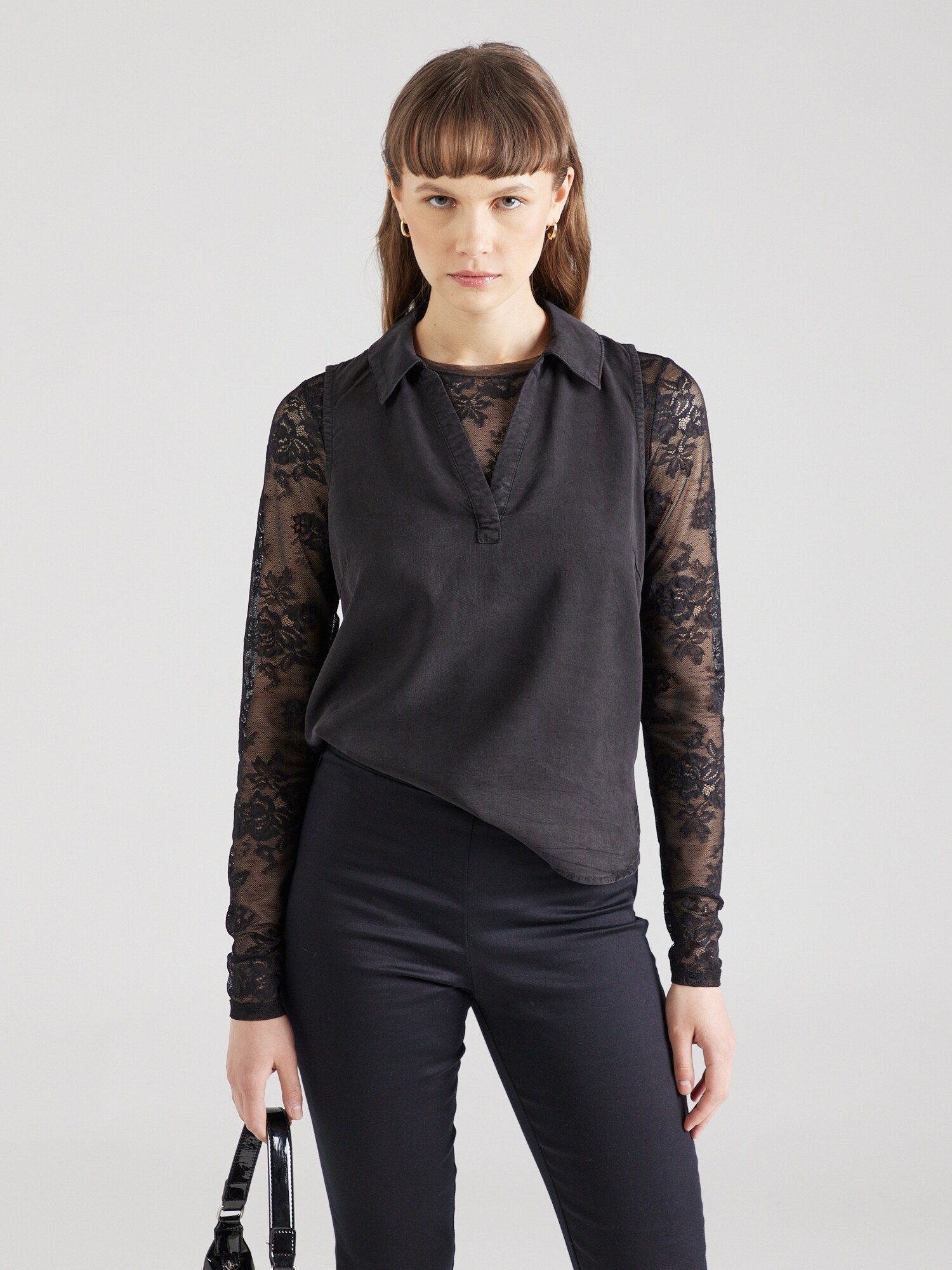 VERO MODA Blúz 'VMHarper'  fekete termék 2. képe