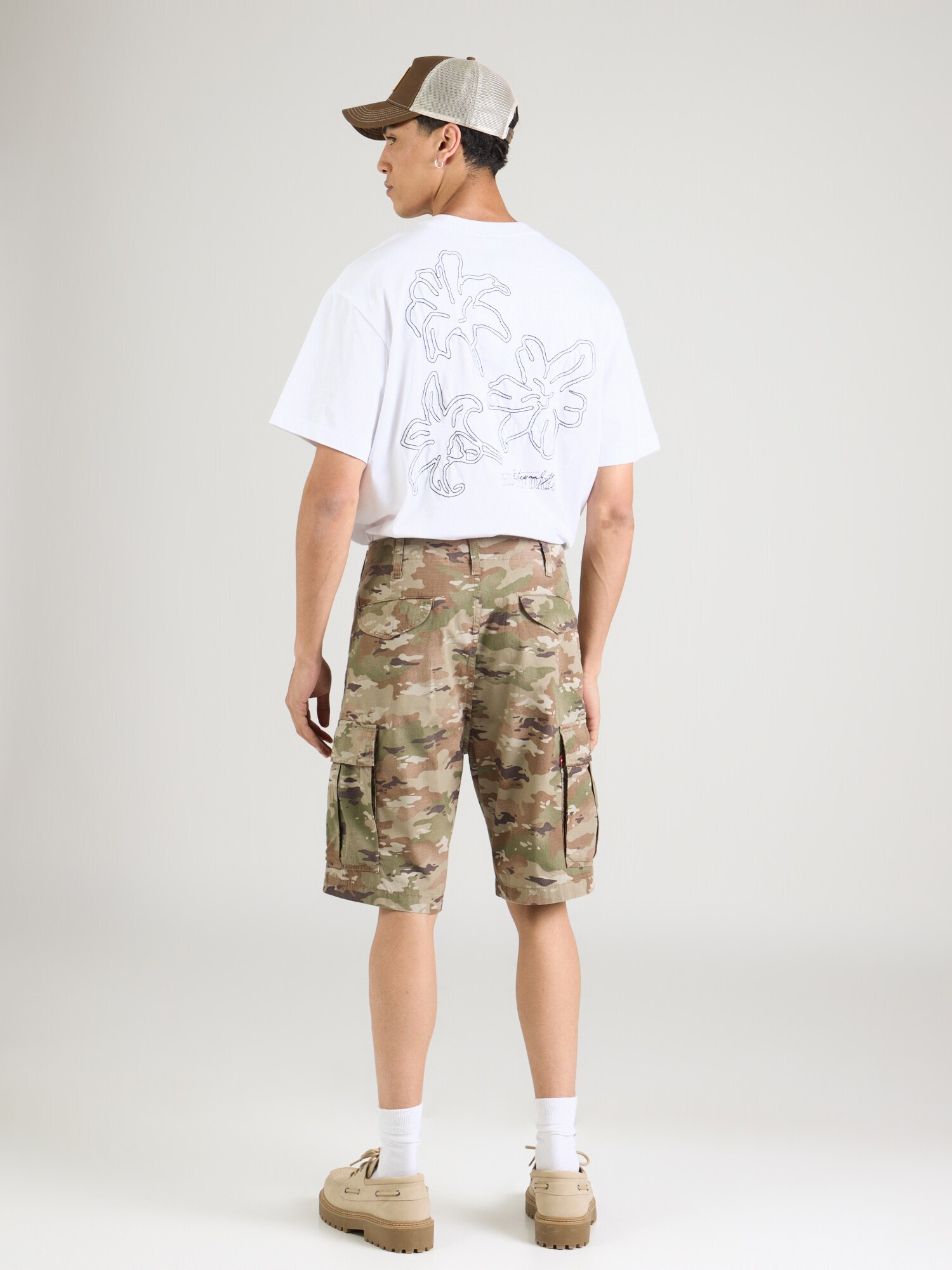 LEVI'S ® Pantalón cargo 'CARRIER' marrón / marrón oscuro / caqui / oliva – imagen 3