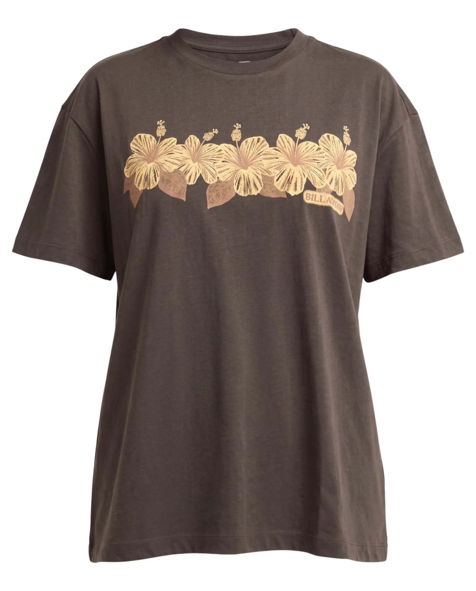 BILLABONG Tricou Hello Sundown ecru / maro / negru