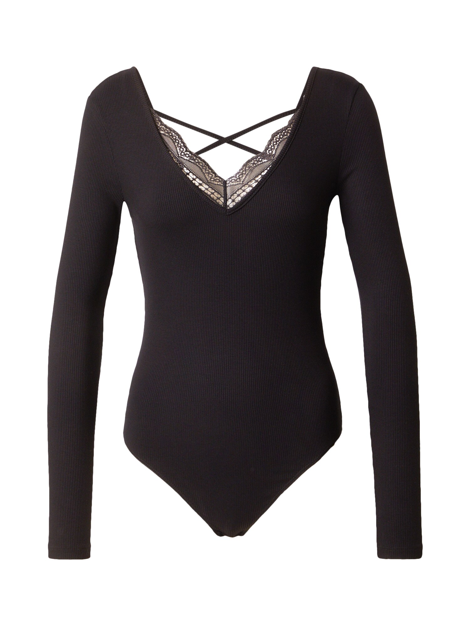 ABOUT YOU Tricou body Diana  negru
