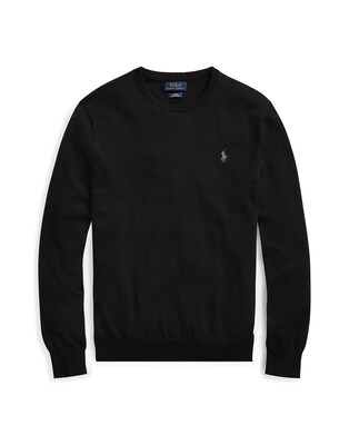 Polo Ralph Lauren Jersey  negro / plata