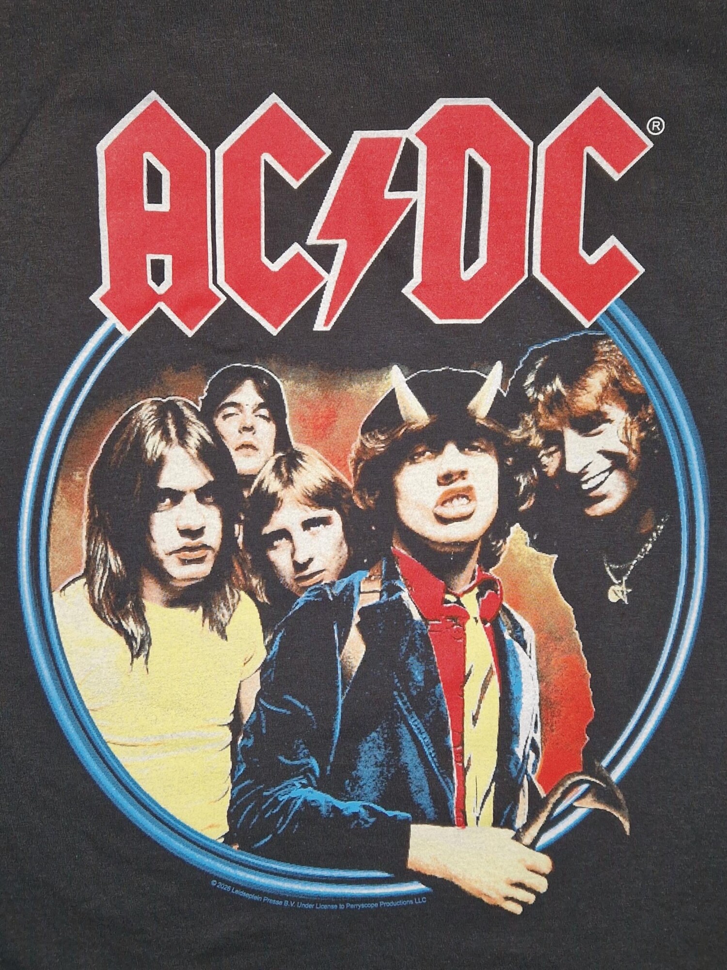 AC/DC Camiseta 'Ac/dc Highway to Hell North America Tour 1979 T-Shirt' negro – imagen 3