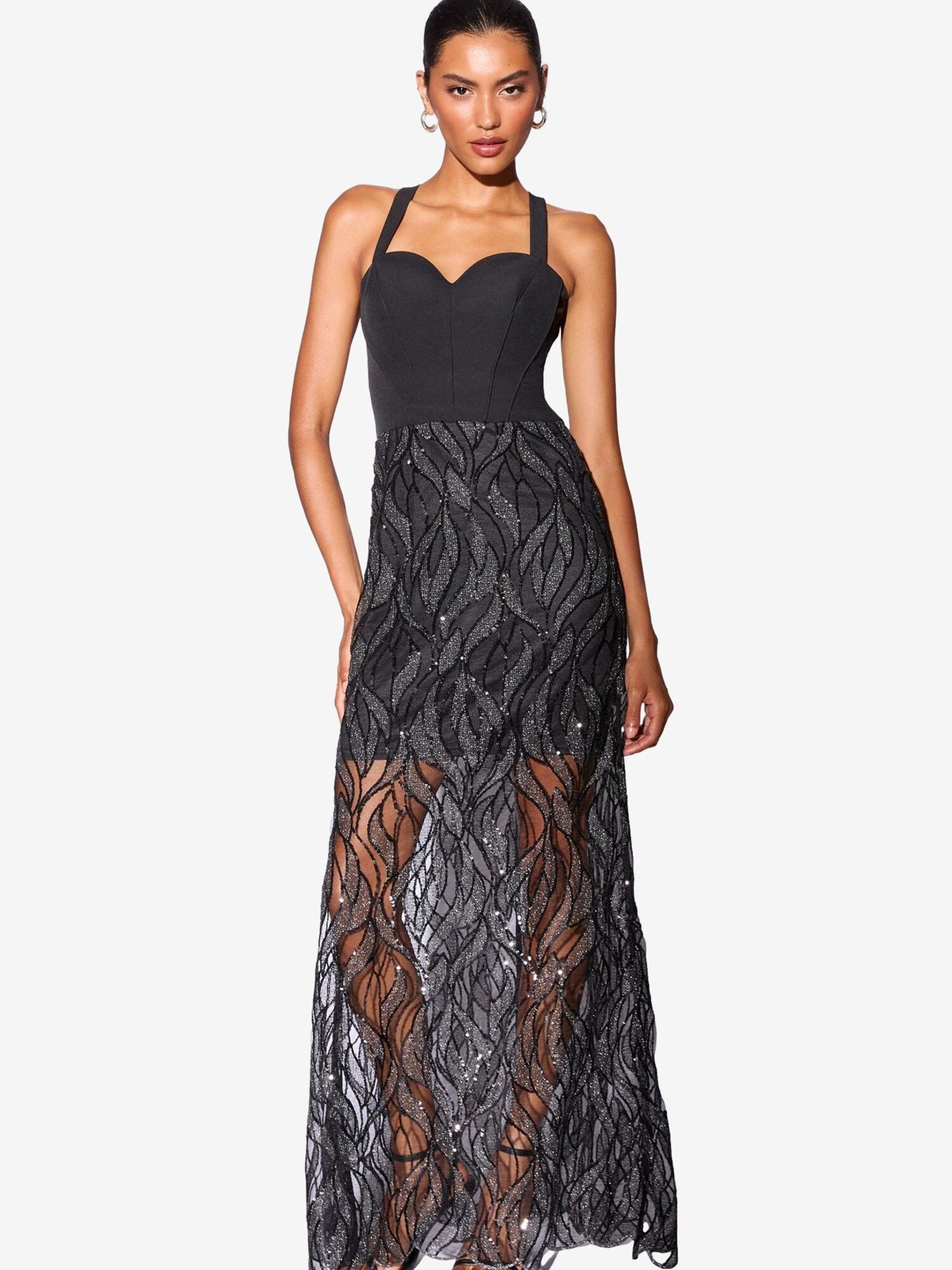 Lipsy Rochie de seară  negru