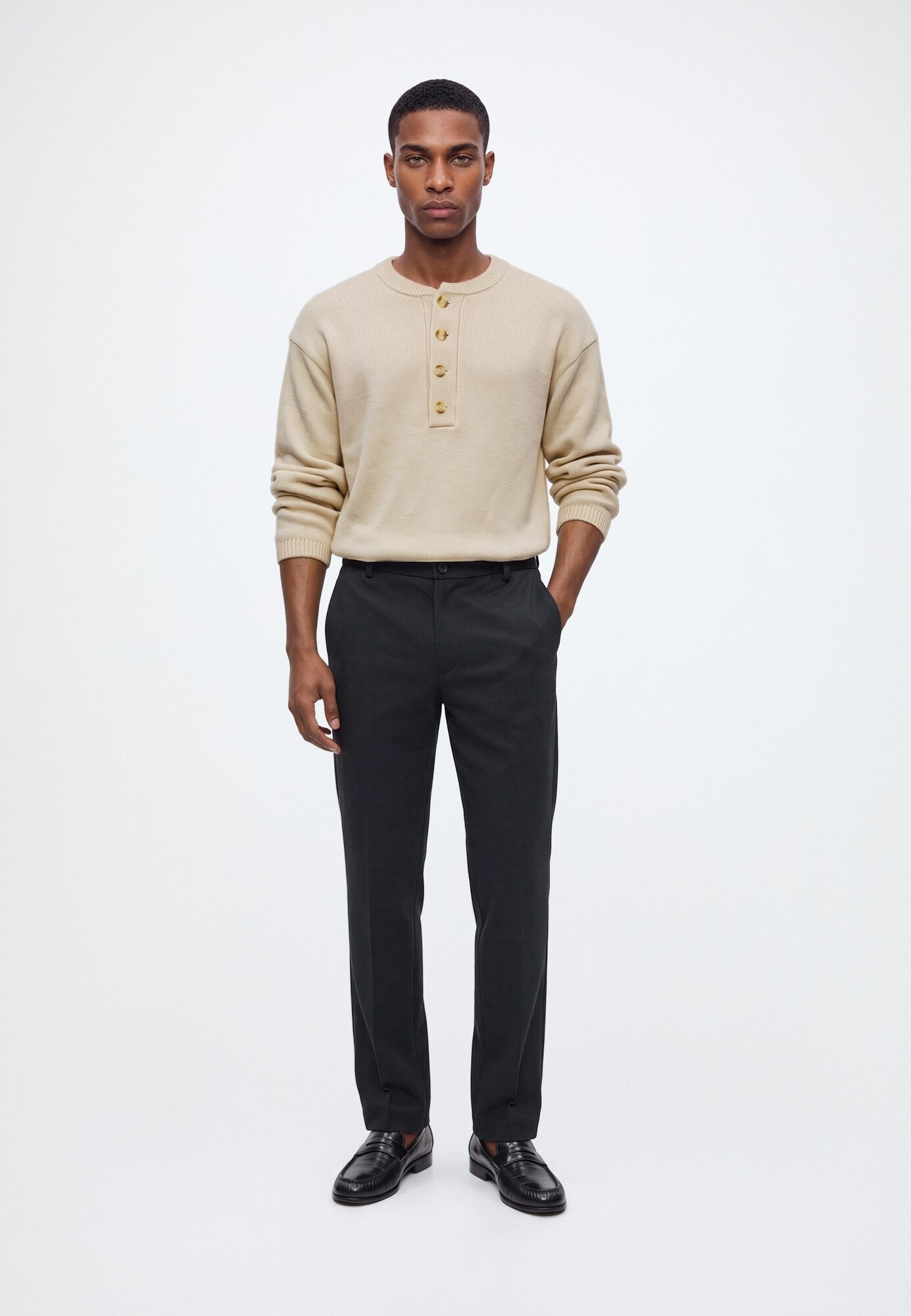 Abercrombie & Fitch Jersey beige – imagen 2