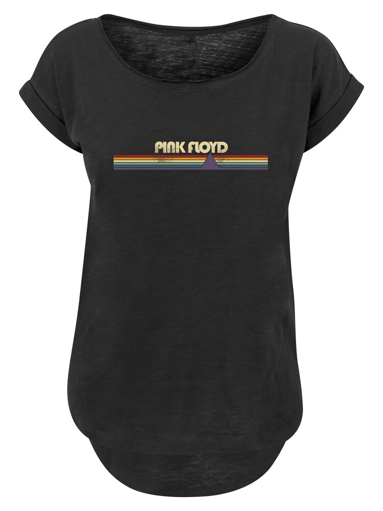 F4NT4STIC T-Shirt 'Pink Floyd' Damen Größe XXL pastellgelb / grün / dunkellila / rot / schwarz