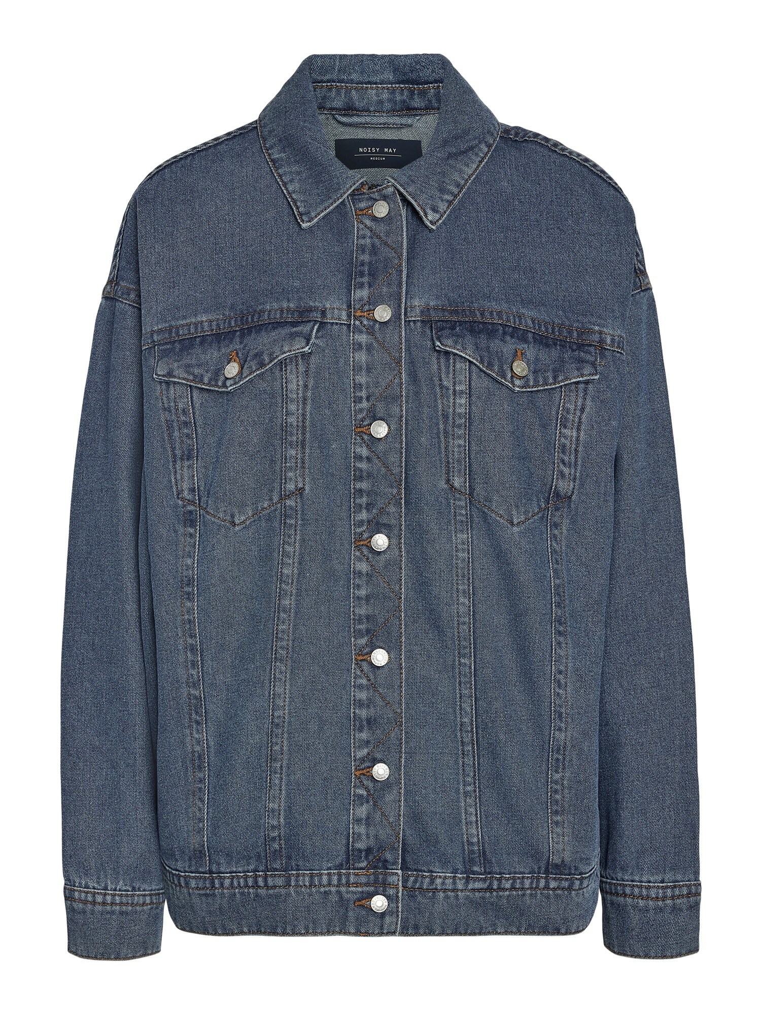 Noisy may Prechodná bunda 'NMWestern'  modrá denim