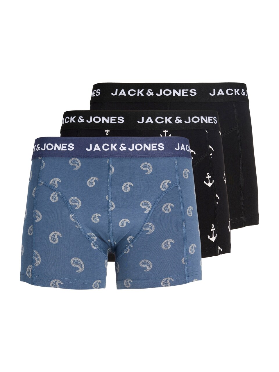Boxershorts 'JACCENTRAL' opal / svart