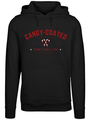 F4NT4STIC Sweatshirt ‘Candy Coated Christmas’ Rood / Zwart / Wit