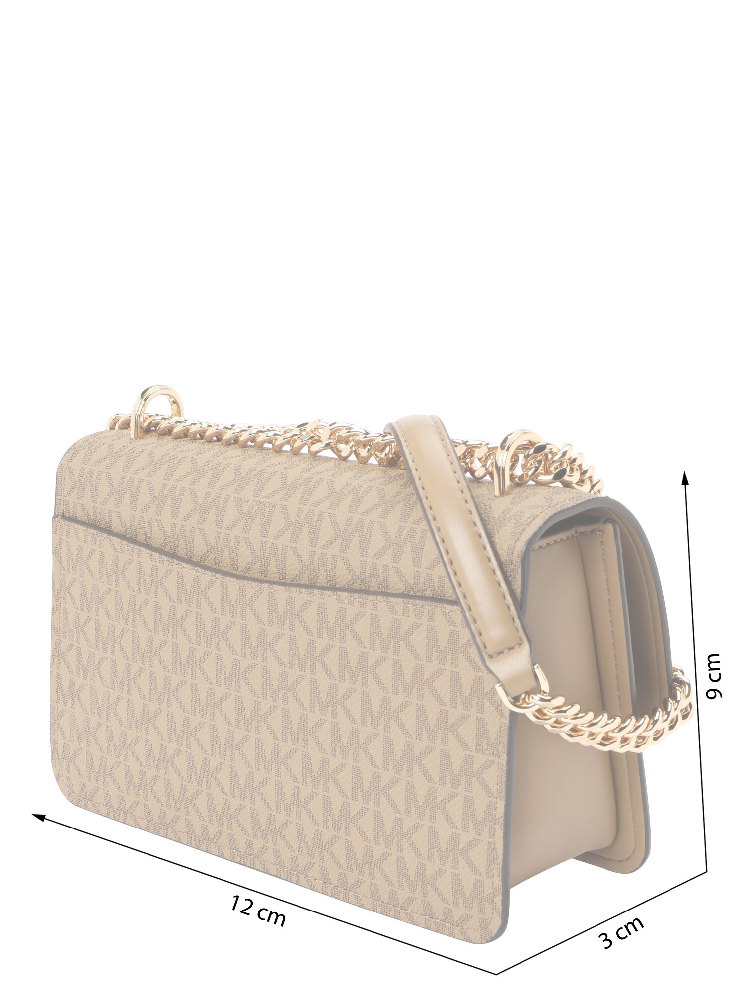 MICHAEL Michael Kors Válltáska  világosbarna / arany / fekete termék 2. képe