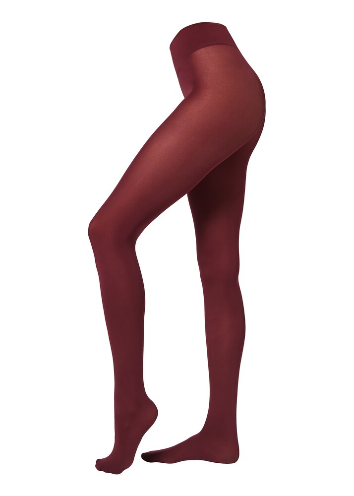 CALZEDONIA Feinstrumpfhose Damen Größe XS/S bordeaux