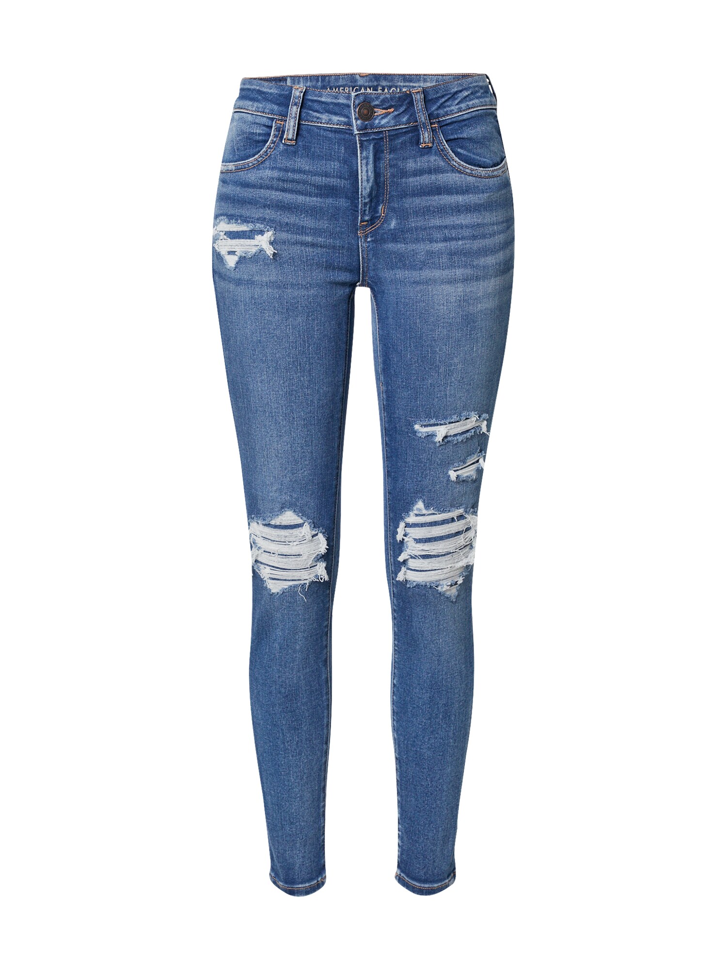 American Eagle Džínsy  modrá denim