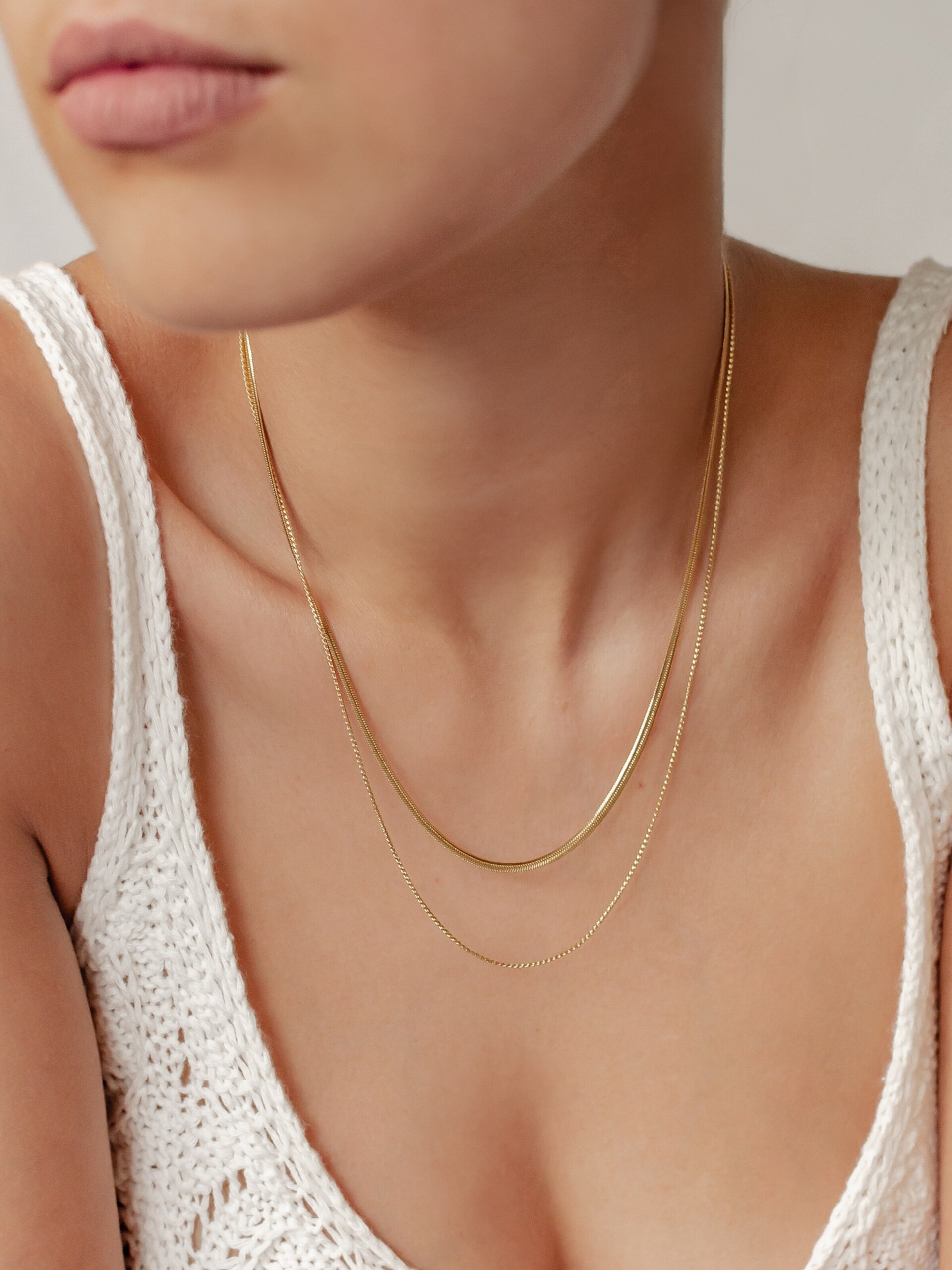 Hey Happiness Halsband 'Duo Shine' dam