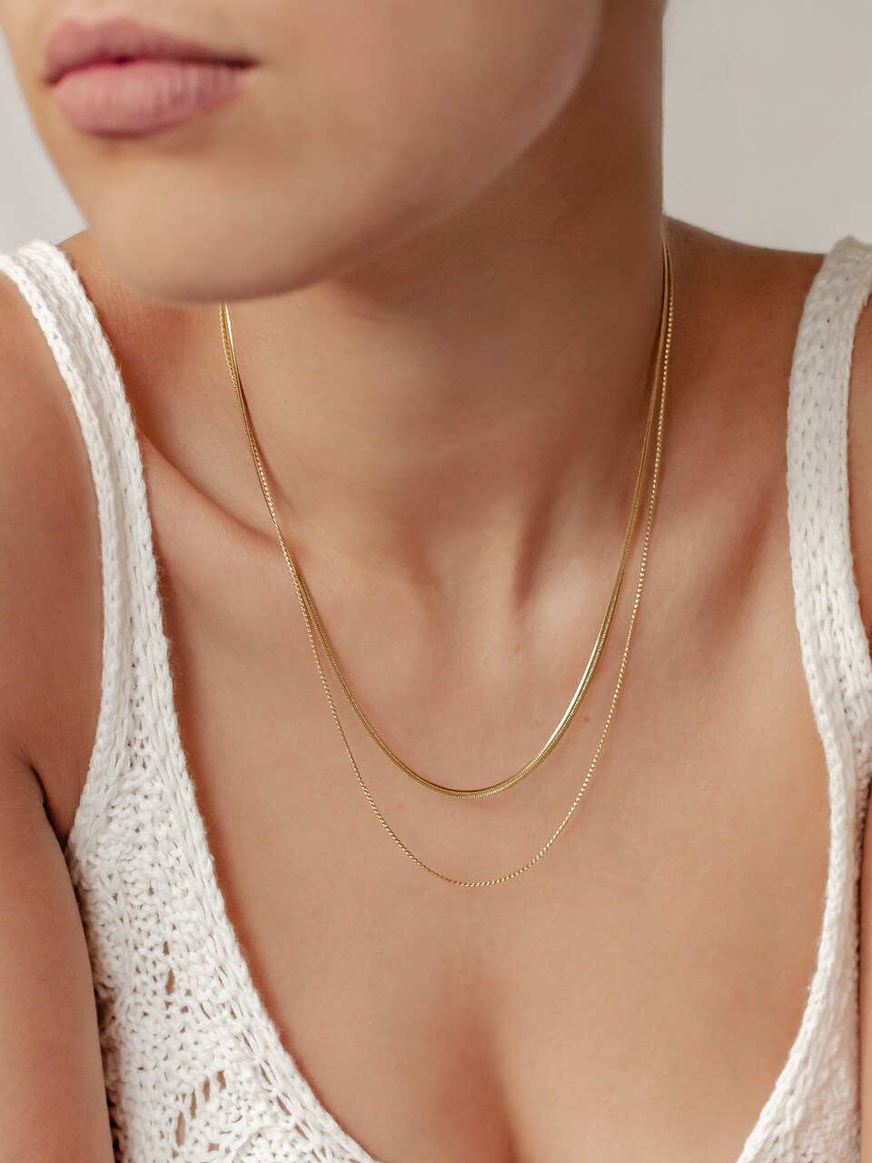 Halsband 'Duo Shine'
