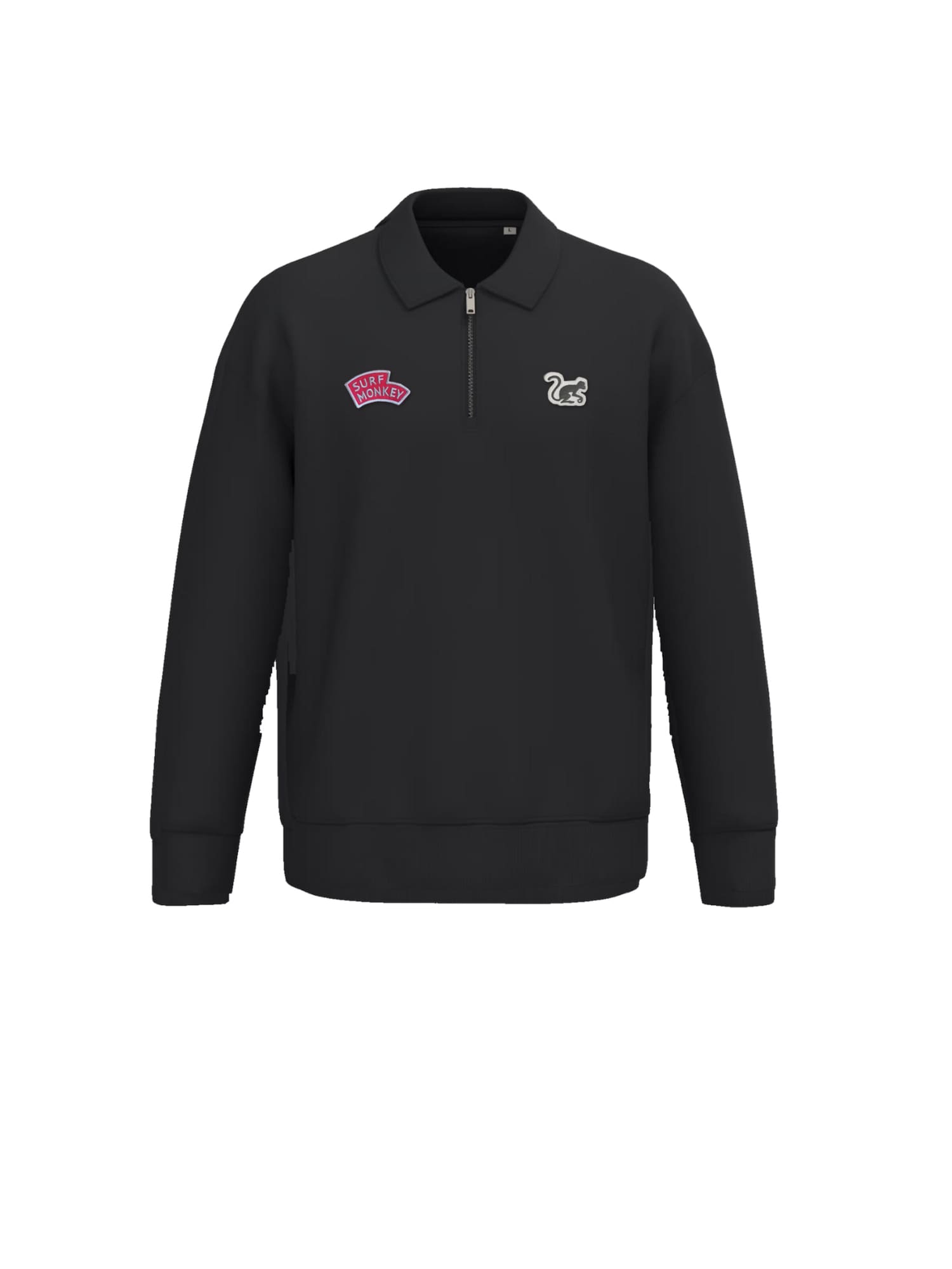 Surf Monkey Sudadera  negro