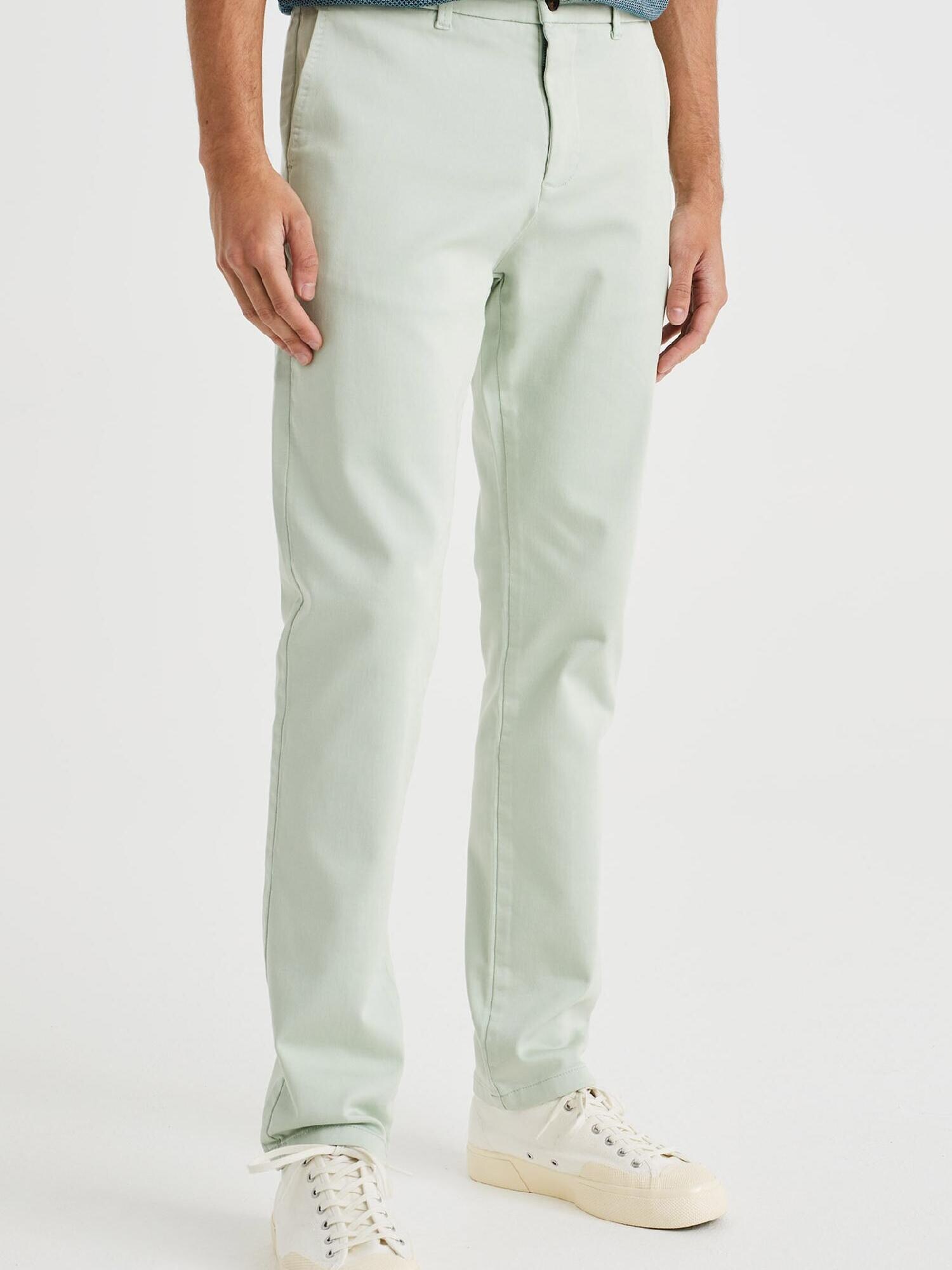 WE Fashion Chino nadrág  menta termék 2. képe