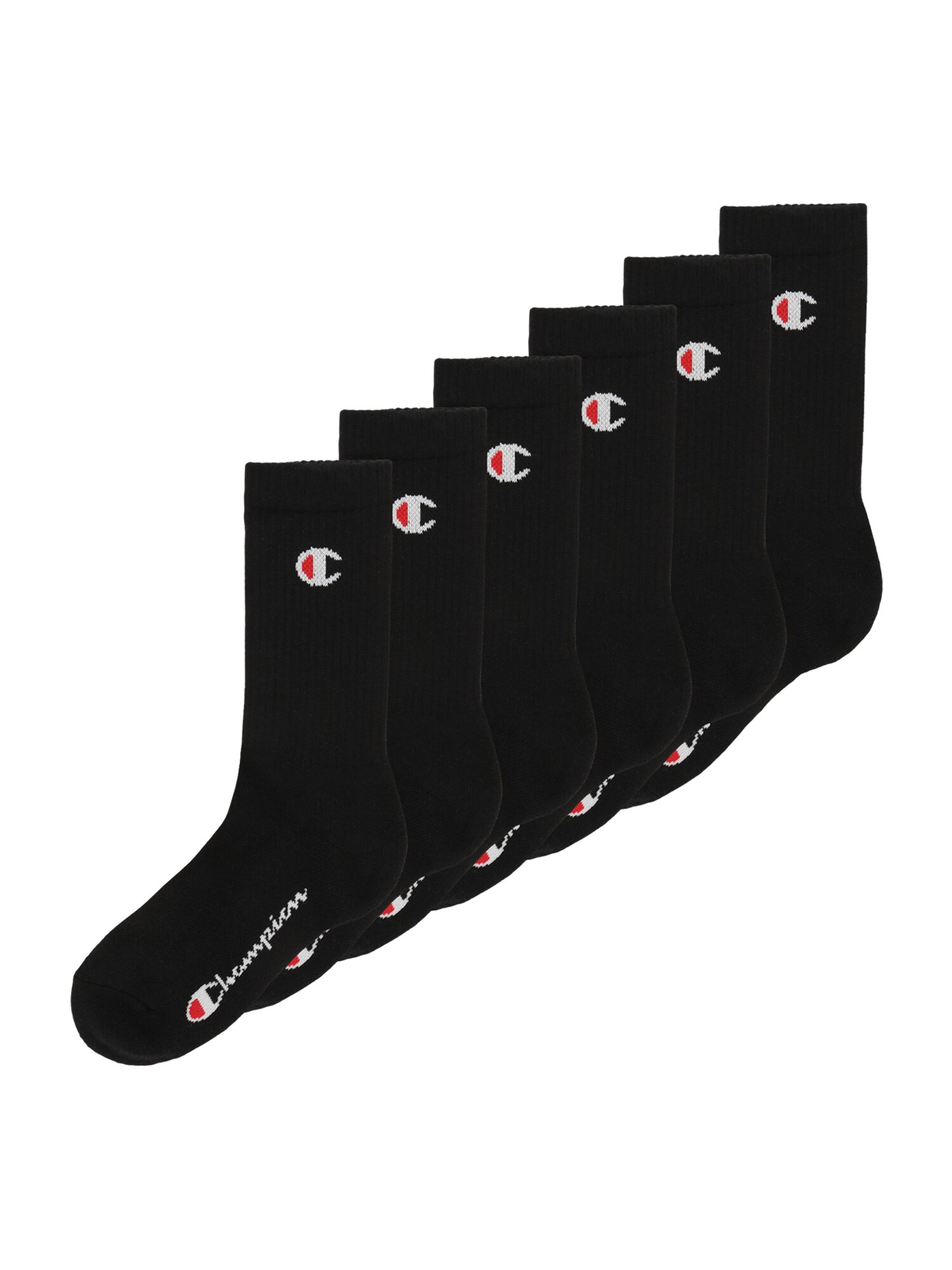 Champion Authentic Athletic Apparel Zokni  piros / fekete / fehér akciós termékkép 1