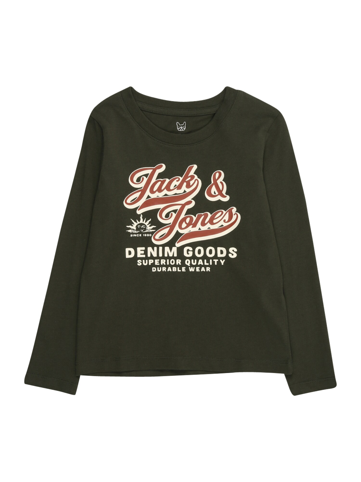 JACK & JONES MINI Póló  fenyő / rozsdavörös / fehér akciós termékkép 1