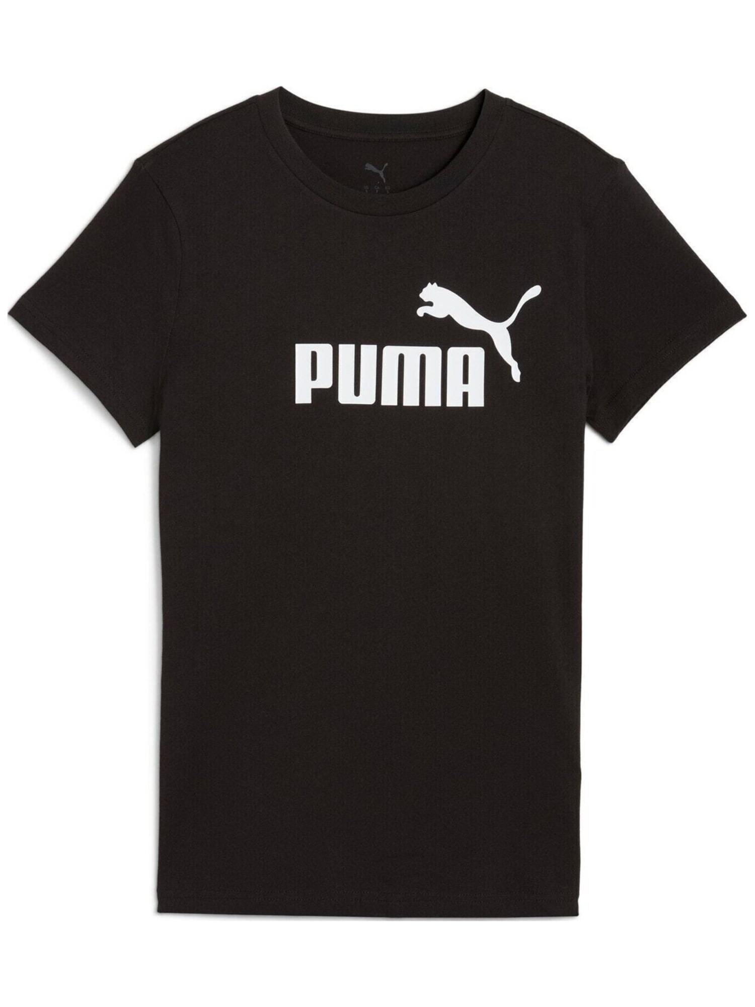 PUMA Camiseta 'Puma Ess No. 1 Logo Tee'  negro – imagen 4