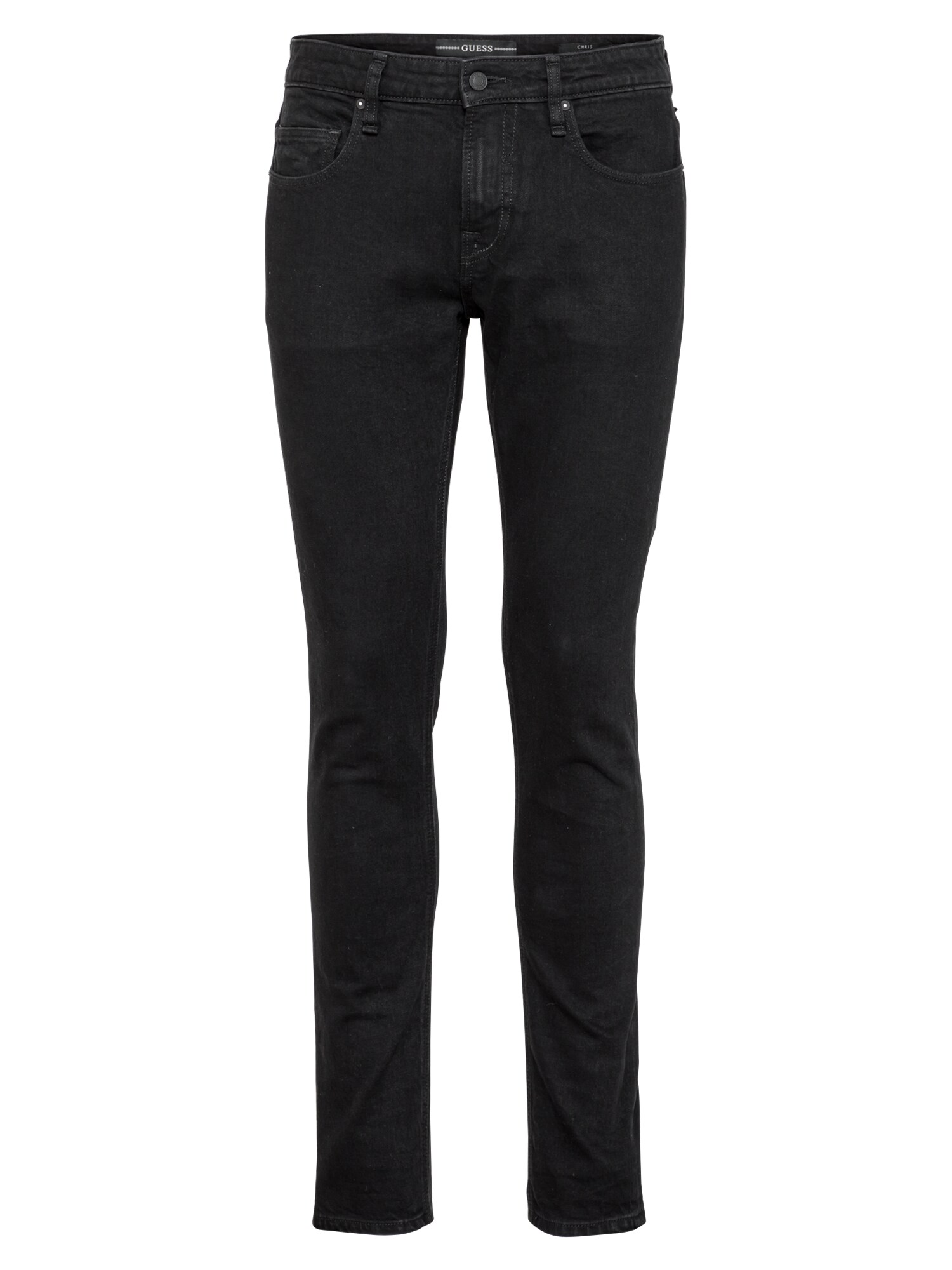 GUESS Džinsai 'CHRIS'  juodo džinso spalva