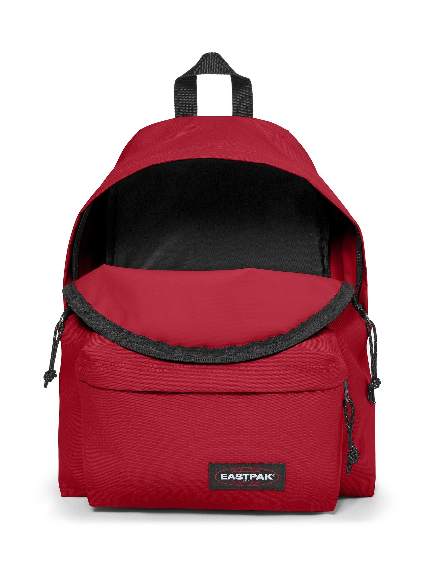 EASTPAK Hátizsák  sötétvörös / fekete / fehér termék 2. képe