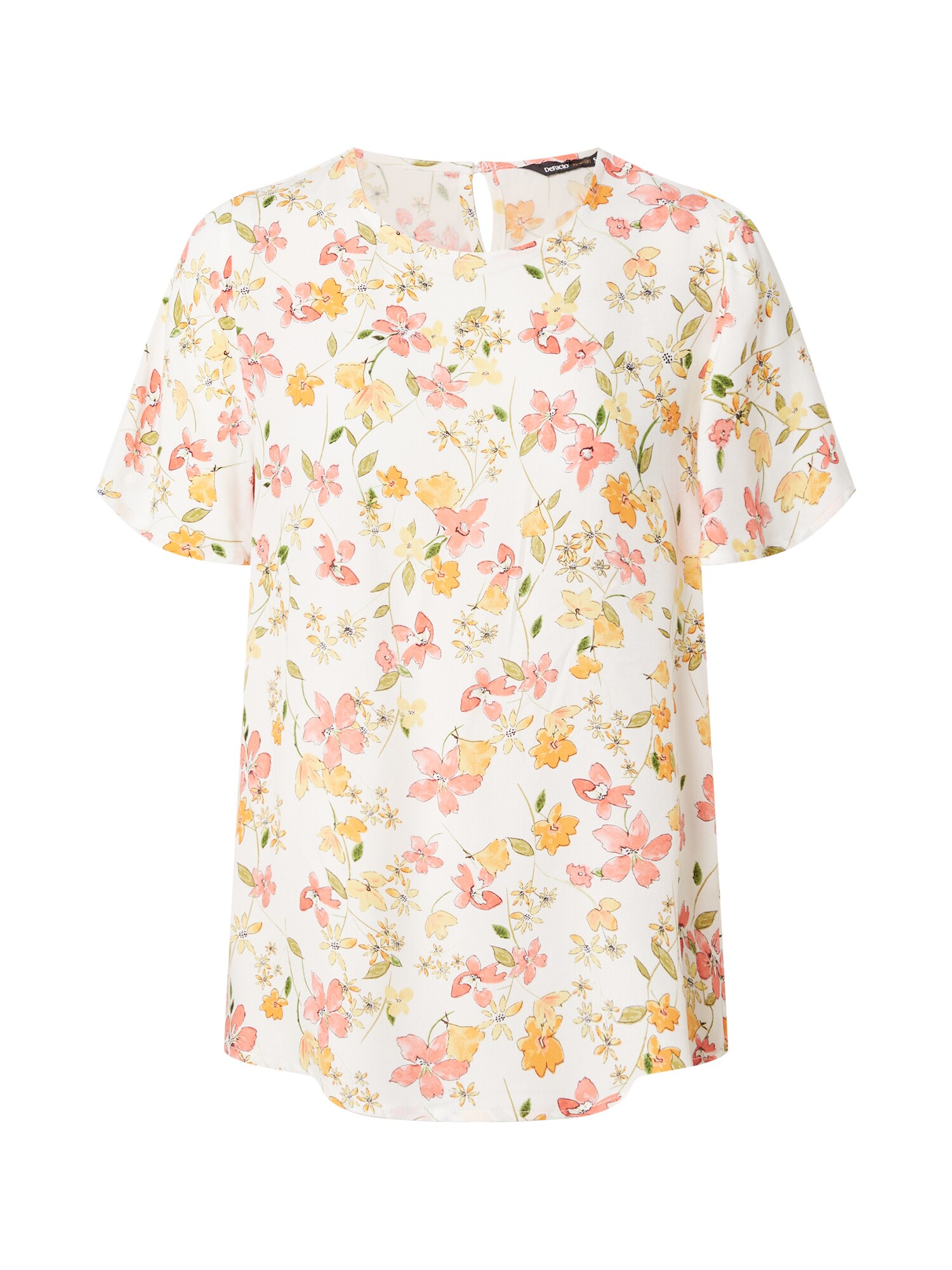 DeFacto Blusa  oliveira / laranja / rosa / branco