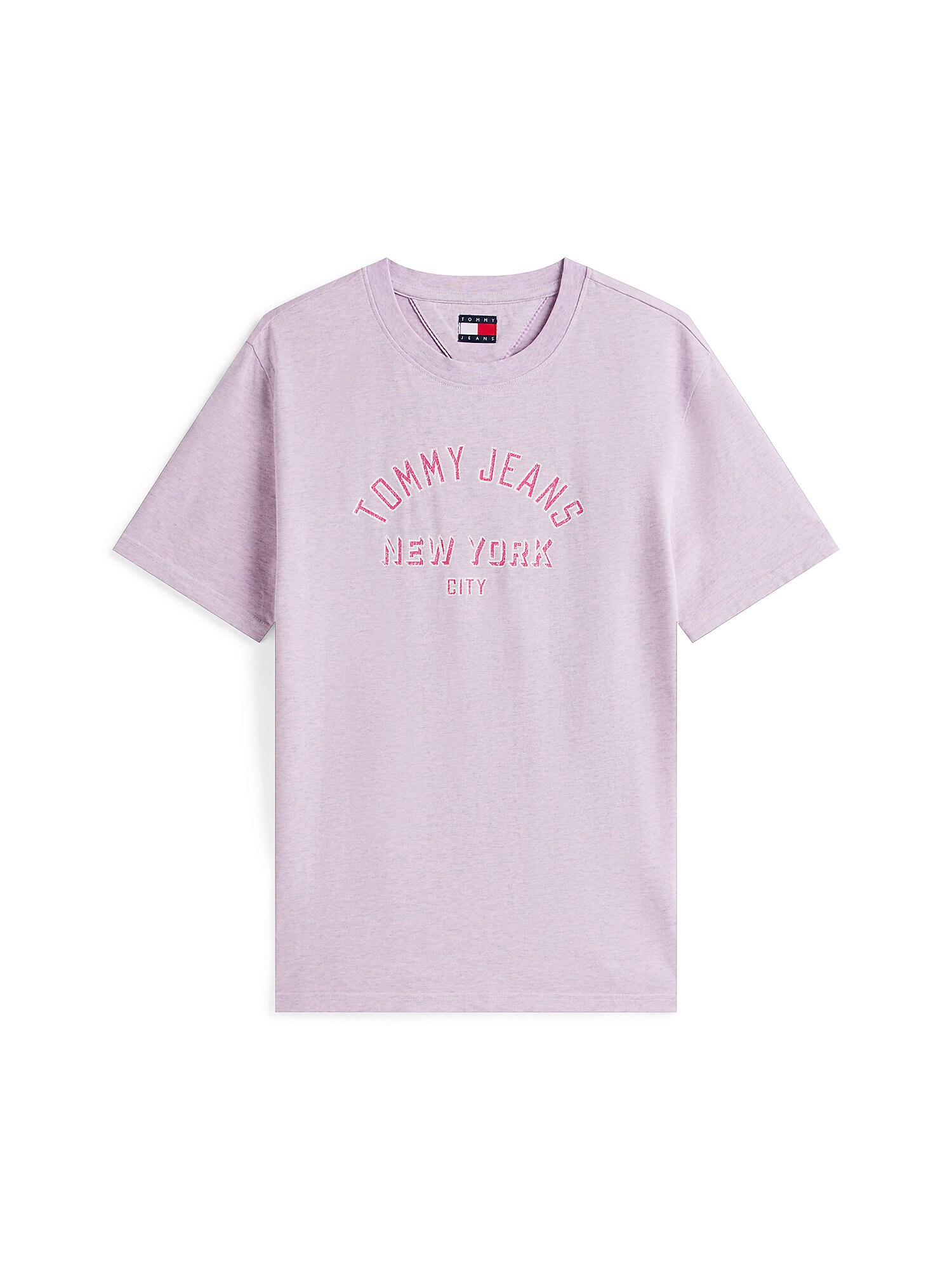 Tommy Jeans Póló  eozin / sötét-rózsaszín / fehér akciós termékkép 1