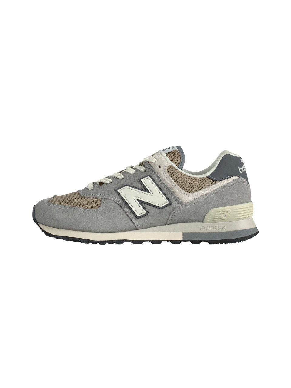 Låg sneaker beige / gyttjefärgad / svart