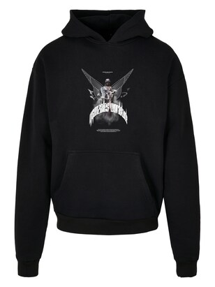 MJ Gonzales Sweatshirt ‘Higher Than Heaven’ Grijs / Zwart / Wit