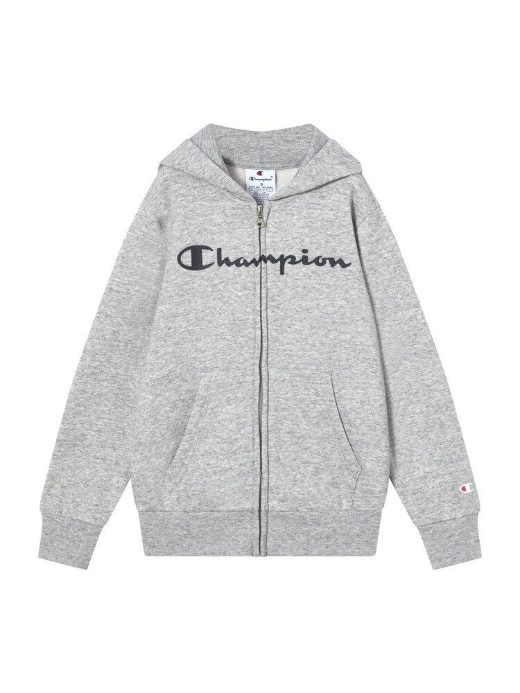 Champion Authentic Athletic Apparel Sweatjacke Jungen Größe 128 marine / grau