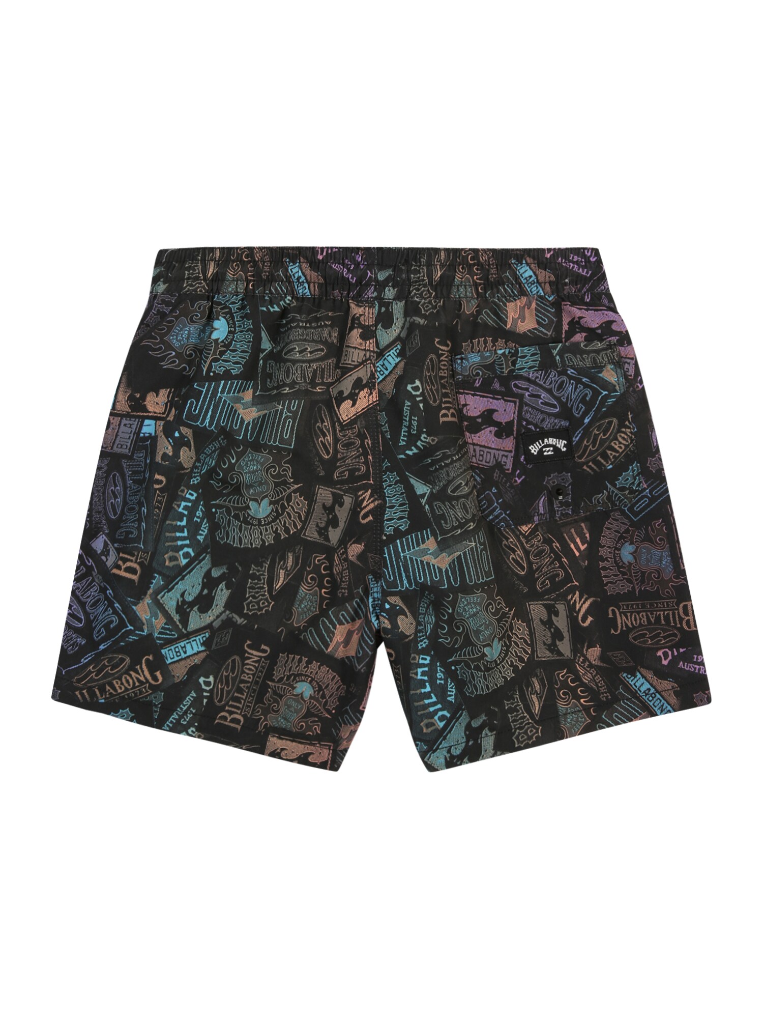 BILLABONG Sport fürdőruhadivat 'VACAY'  égkék / orgona / sárgabarack / fekete termék 2. képe