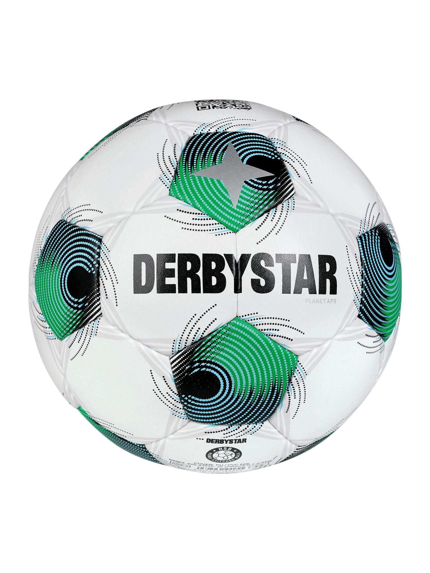 DERBYSTAR Lopta smaragdová / čierna / biela