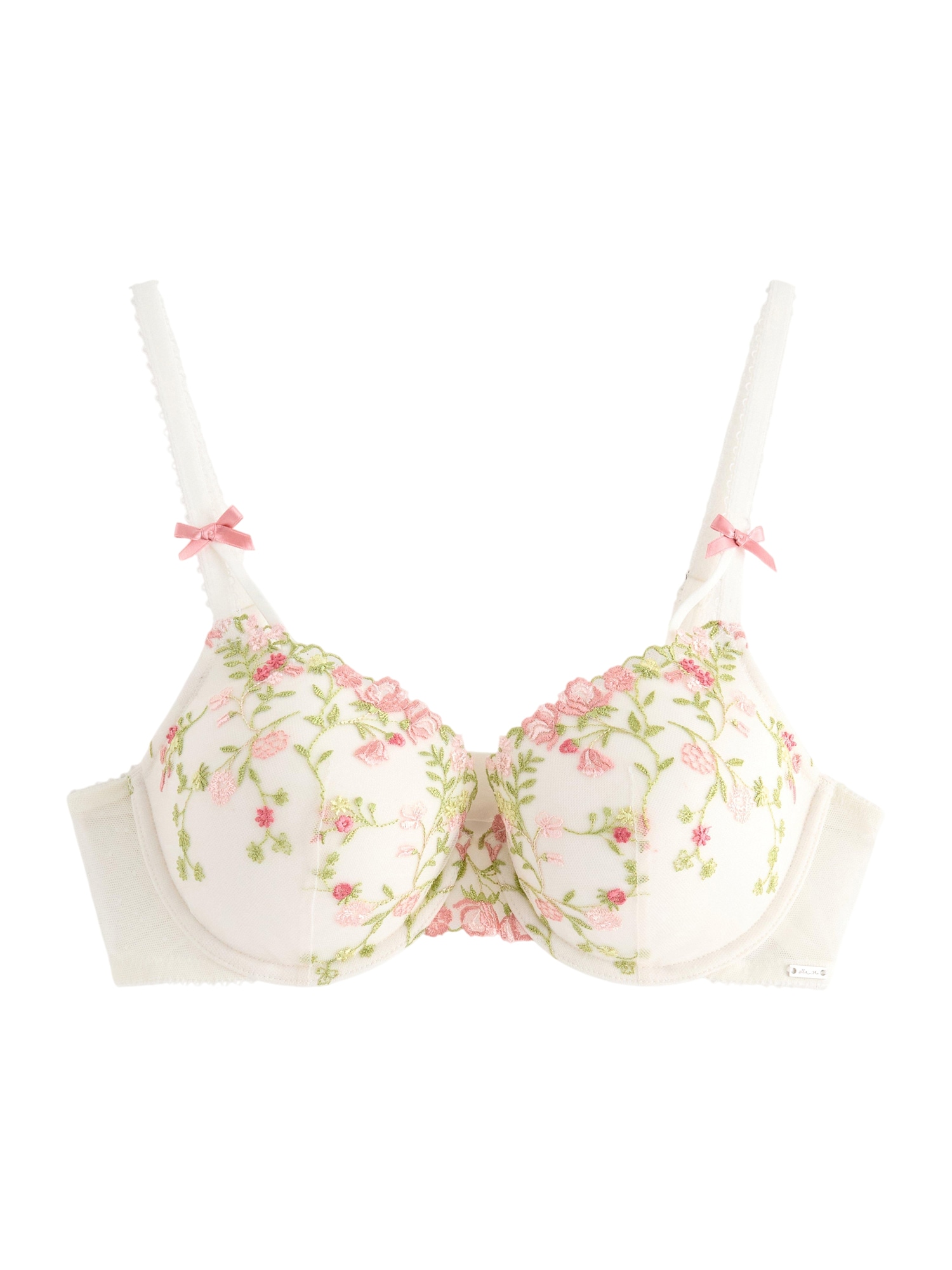 Lindex Melltartó 'Lilja Rosie'  zöld / rózsaszín / fehér akciós termékkép 1