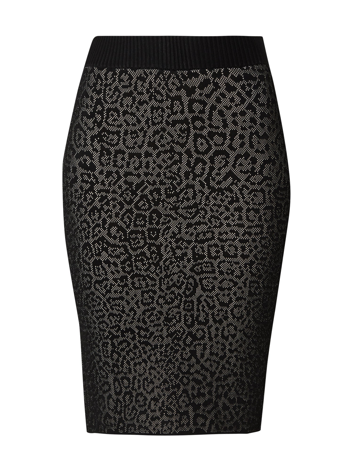 GUESS by Marciano Fustă BILLIE  negru / alb