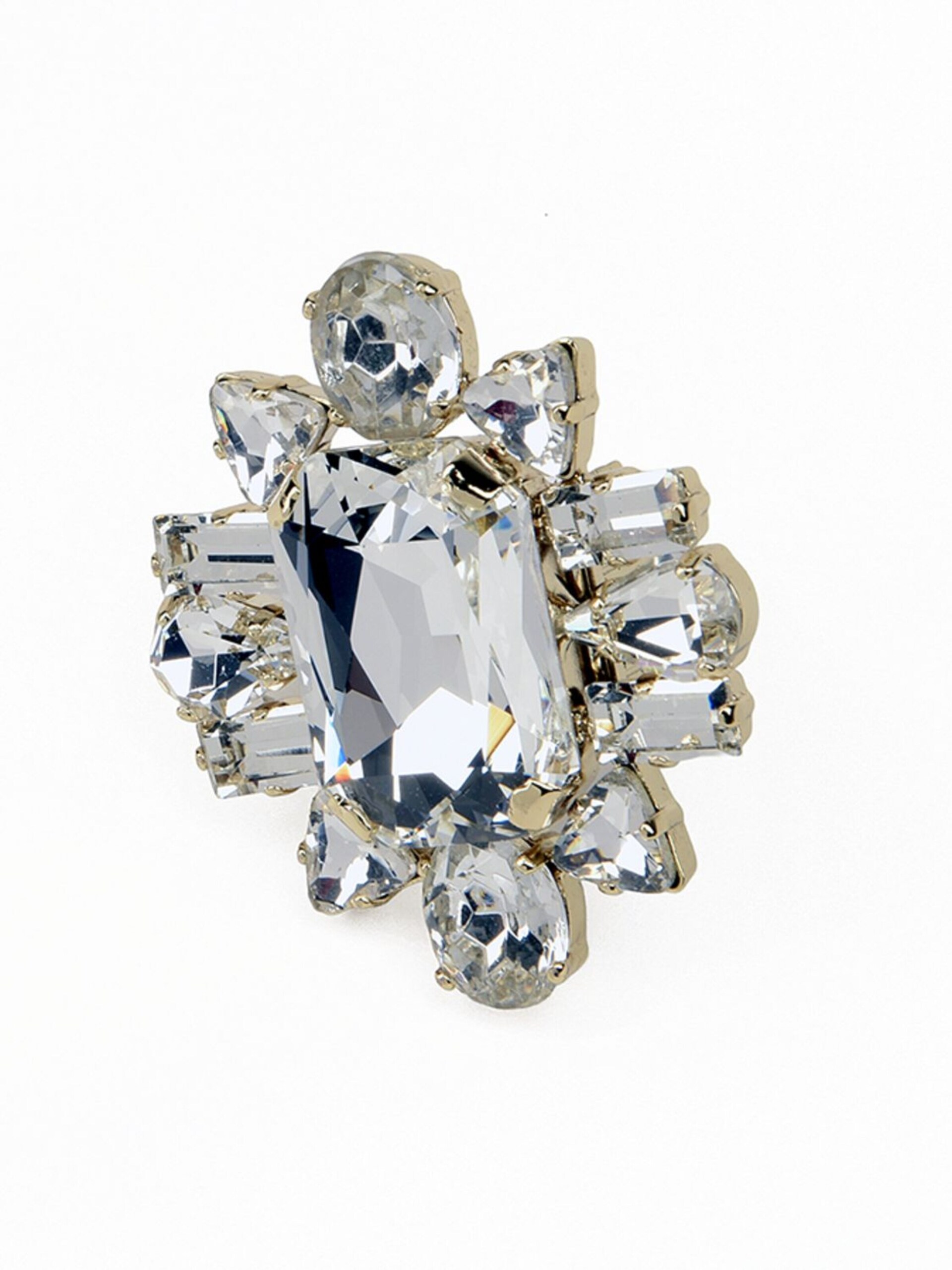 Addicted2 Ring 'Anello Dei Dei placcato oro con cristalli Swarovski' dam