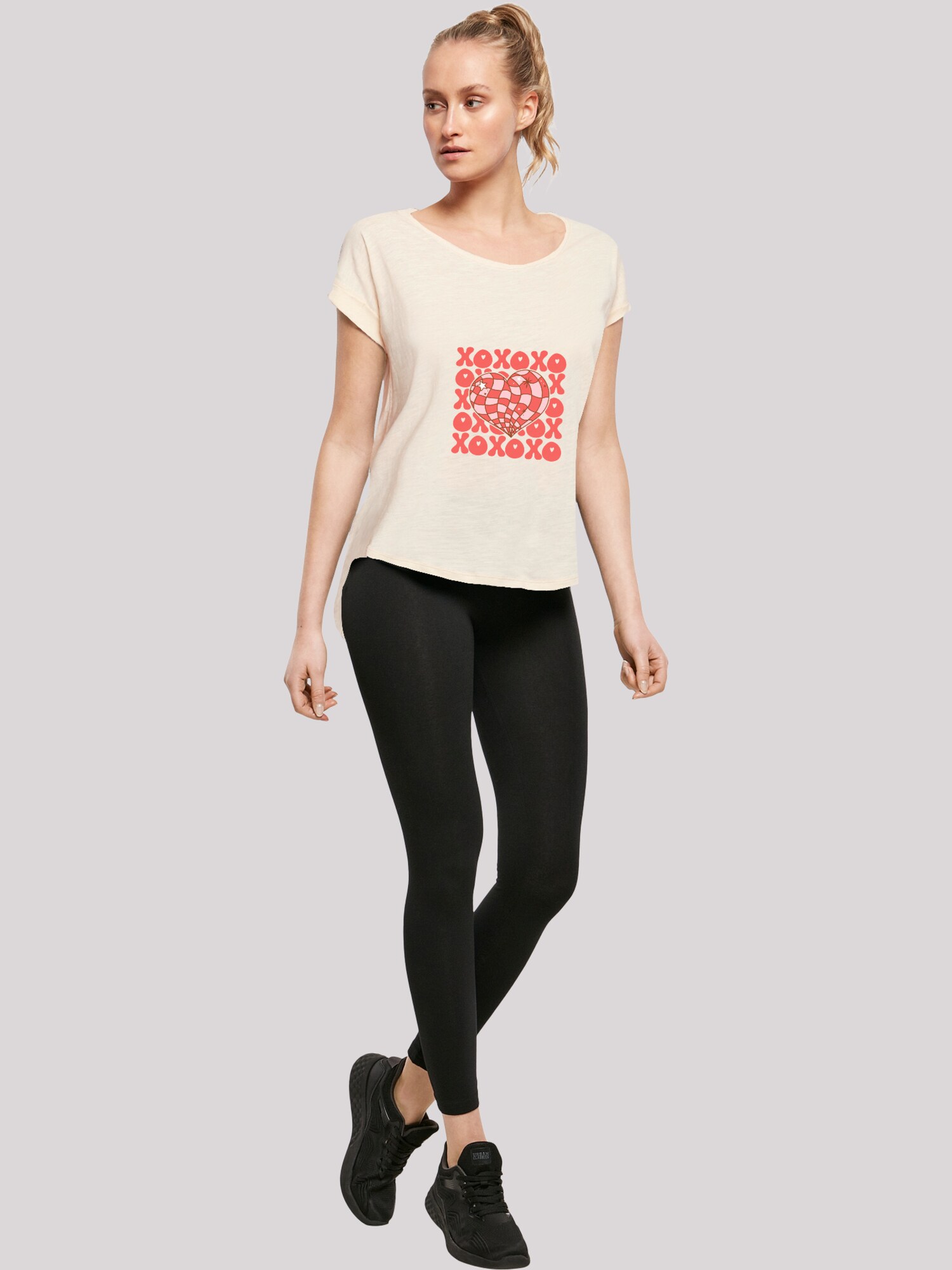 Thumbnail - T-Shirt 'XOXO Herz Love'
