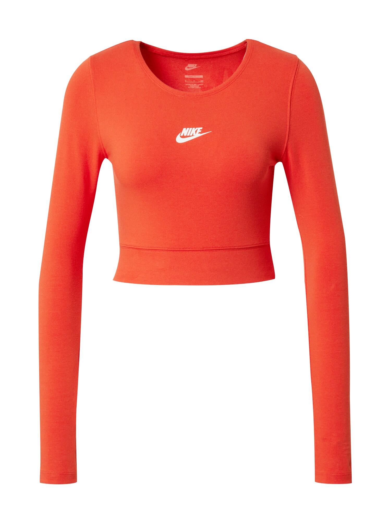 Nike Sportswear Póló 'Emea'  narancs / fehér akciós termékkép 1