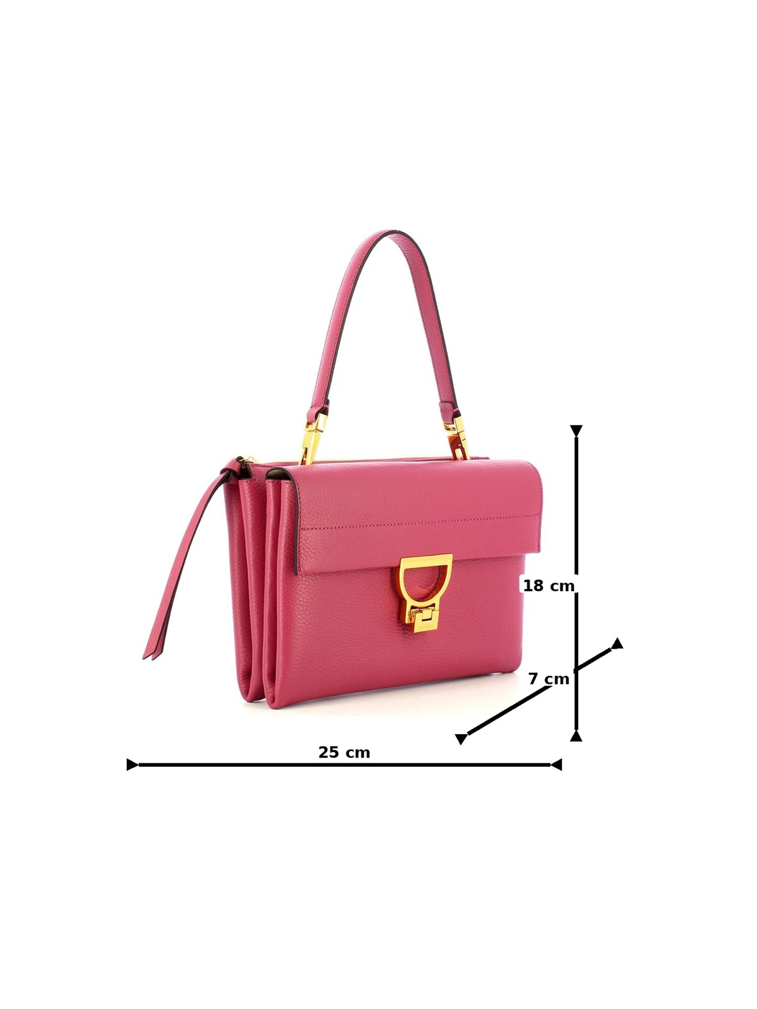 Coccinelle Bolso de hombro 'Arlettis Handbag Grained Leather' rosé – imagen 2