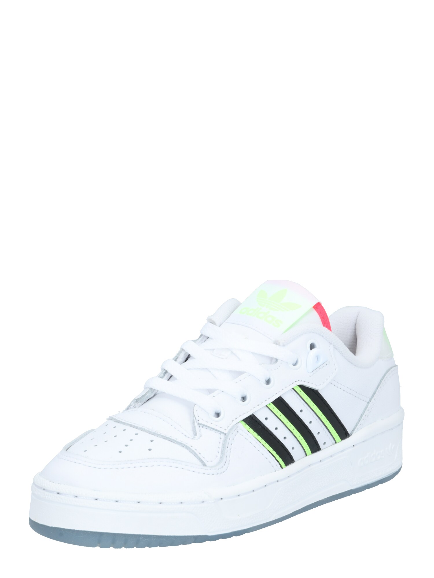 ADIDAS ORIGINALS Sportbačiai be auliuko  balta / juoda / neoninė geltona