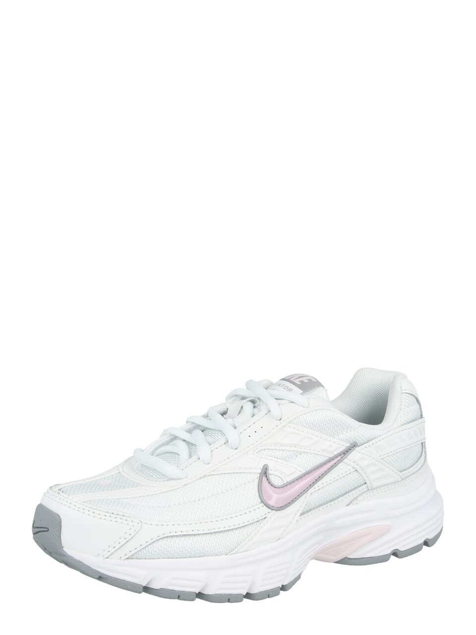 Låg sneaker 'Initiator' silvergrå / rosa