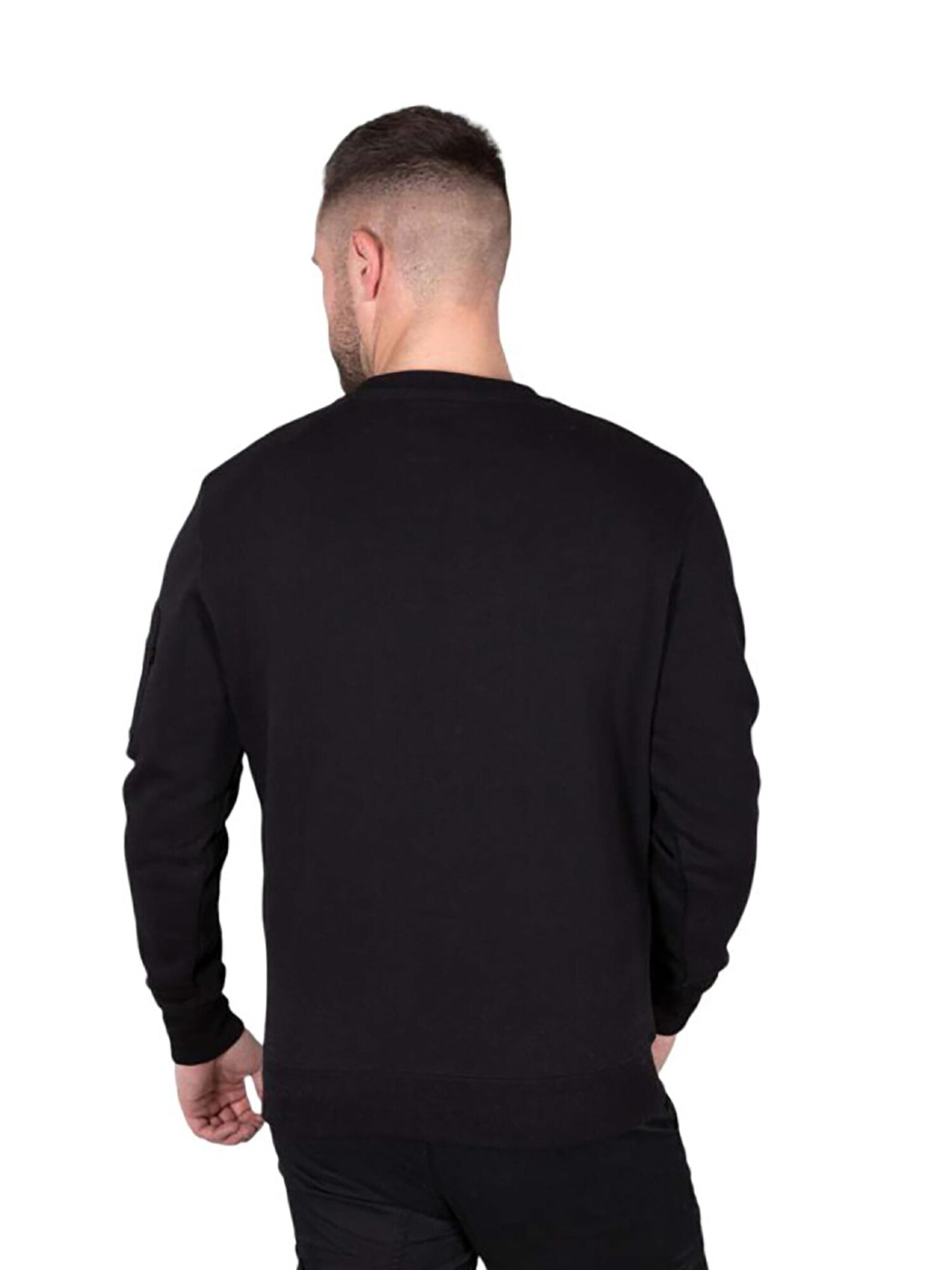 ALPHA INDUSTRIES Mikina šafránová / červená / čierna / biela (obrázok 5)