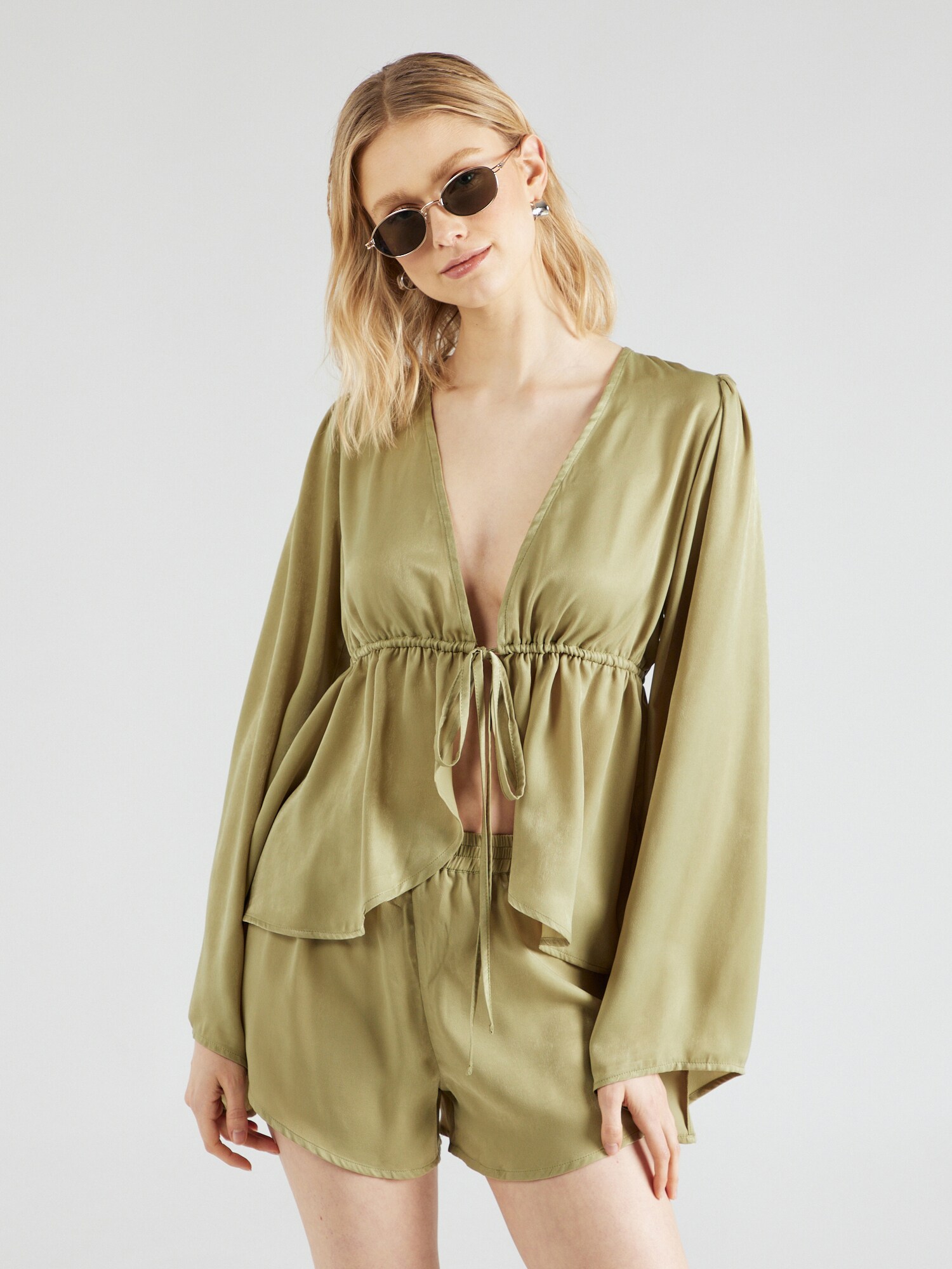 MYLAVIE by Sarah Harrison Blúz  zöld termék 2. képe
