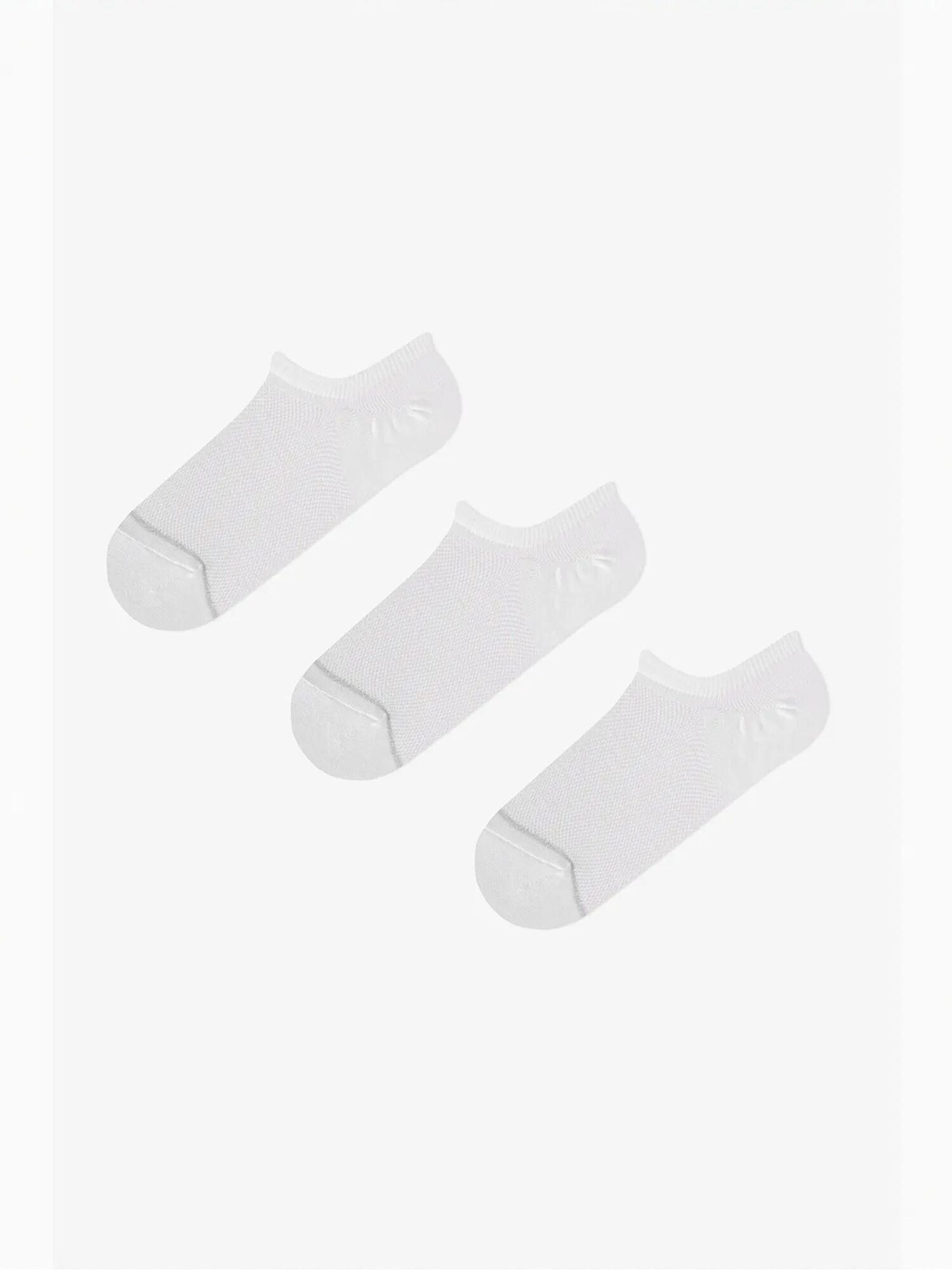 Penti Stopalice 'PENTI Basic Mesh Baumwoll-Lurex Sneaker-Socken Paar' bijela