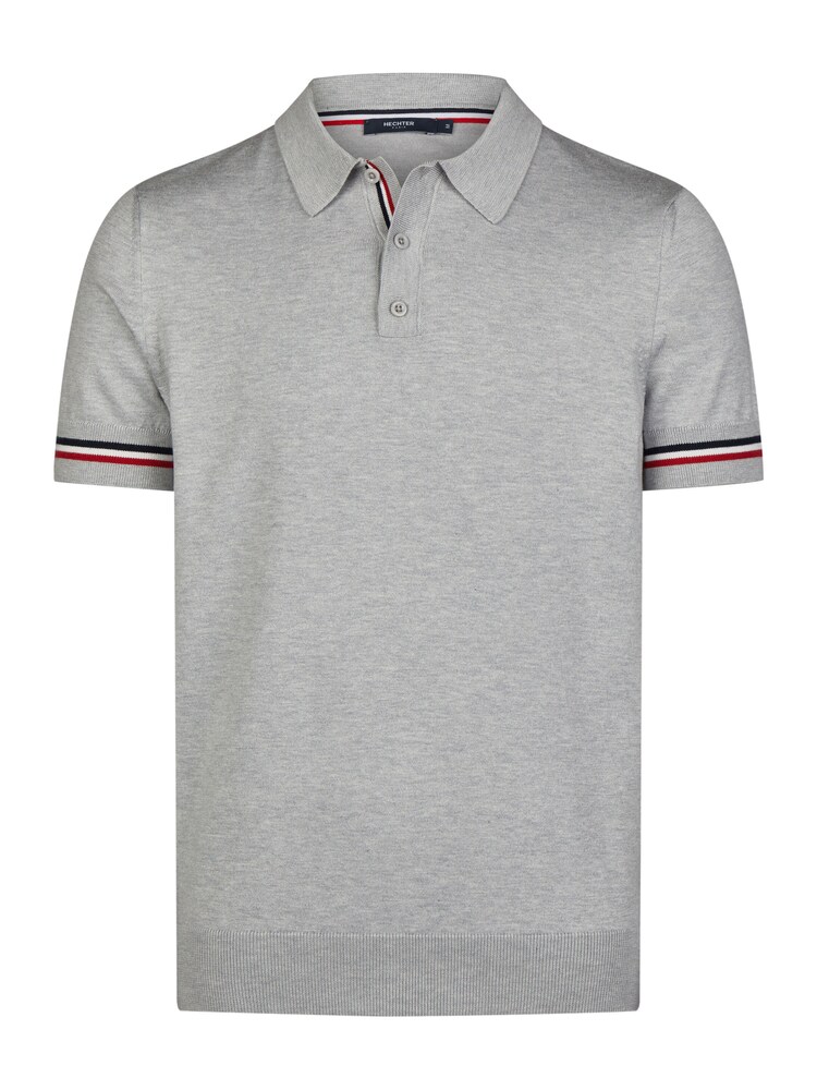 HECHTER PARIS Shirt Herren Größe XXL graumeliert